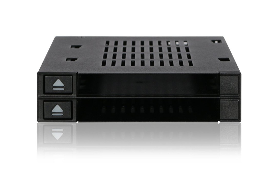 ICY DOCK Dual 2 Bay 2.5” SSD & HDD Dock Tool-Less Hot-Swap SATA / SAS Mobile Rac