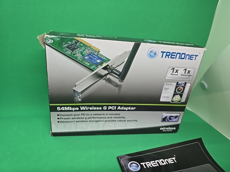 TRENDnet TEW - 423 PI 54 Mbps 802.11 g Wireless PCI Adapter