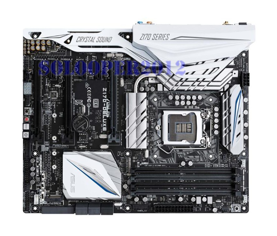 for ASUS Z170-DELUXE Intel ATX Motherboard LGA 1151 Z170 DDR4 SATA3 M.2 HDMI/DP