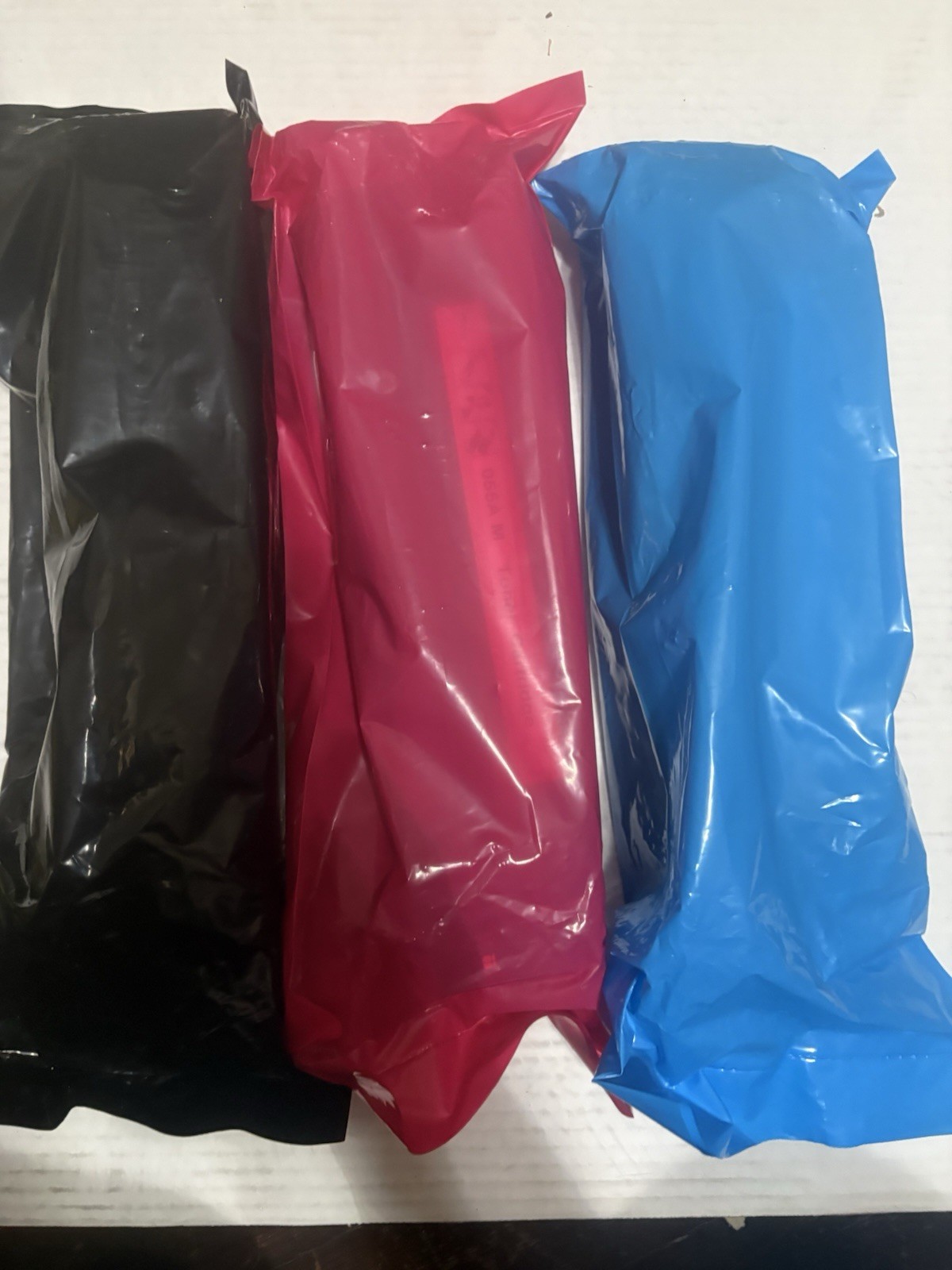 Compatible 055 Toner Cartridge Lot of 3 BK/C/M High Yield w/ Smart Chips 