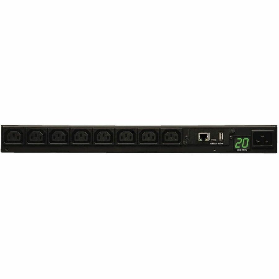 Tripp Lite PDUMNH20HV PDU 8x IEC 60320 1U Horizontal Rackmount Wall-mountable