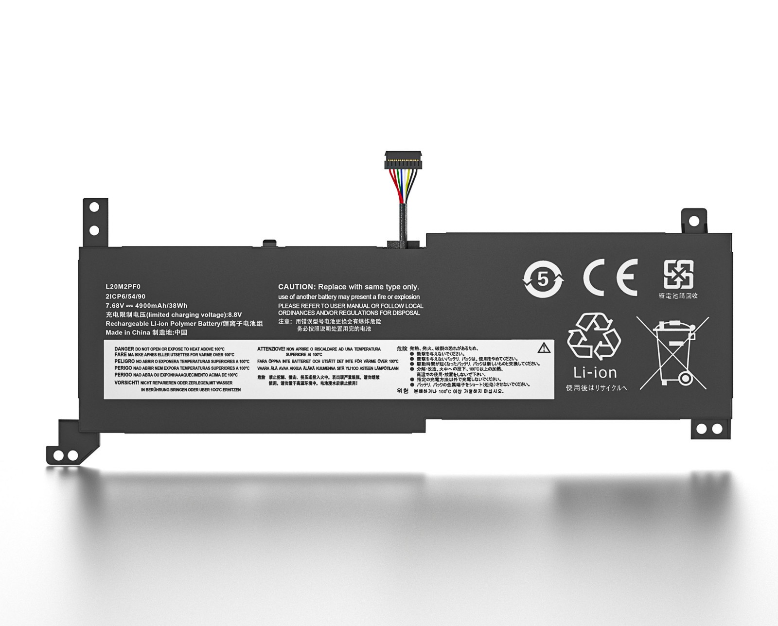38W Battery for Lenovo IdeaPad 3-15ADA6 3-15ALC6 3-15ITL6 3-15ABA7 3-15IAU7