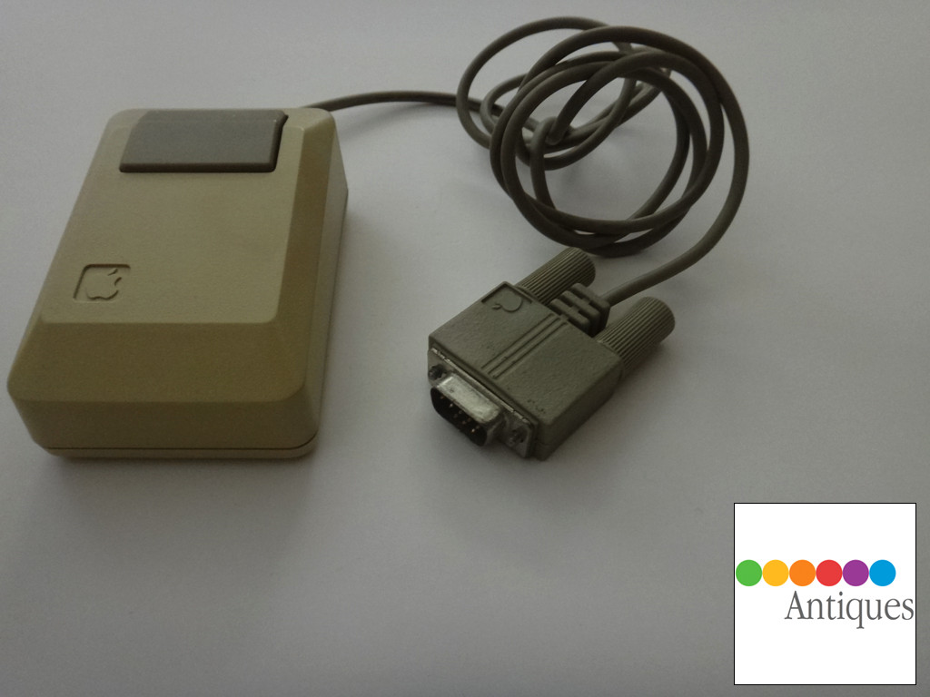 Apple Mouse IIe Vintage Desktop Apple II Macintosh Serial M0100 A2M2070 A2M4035