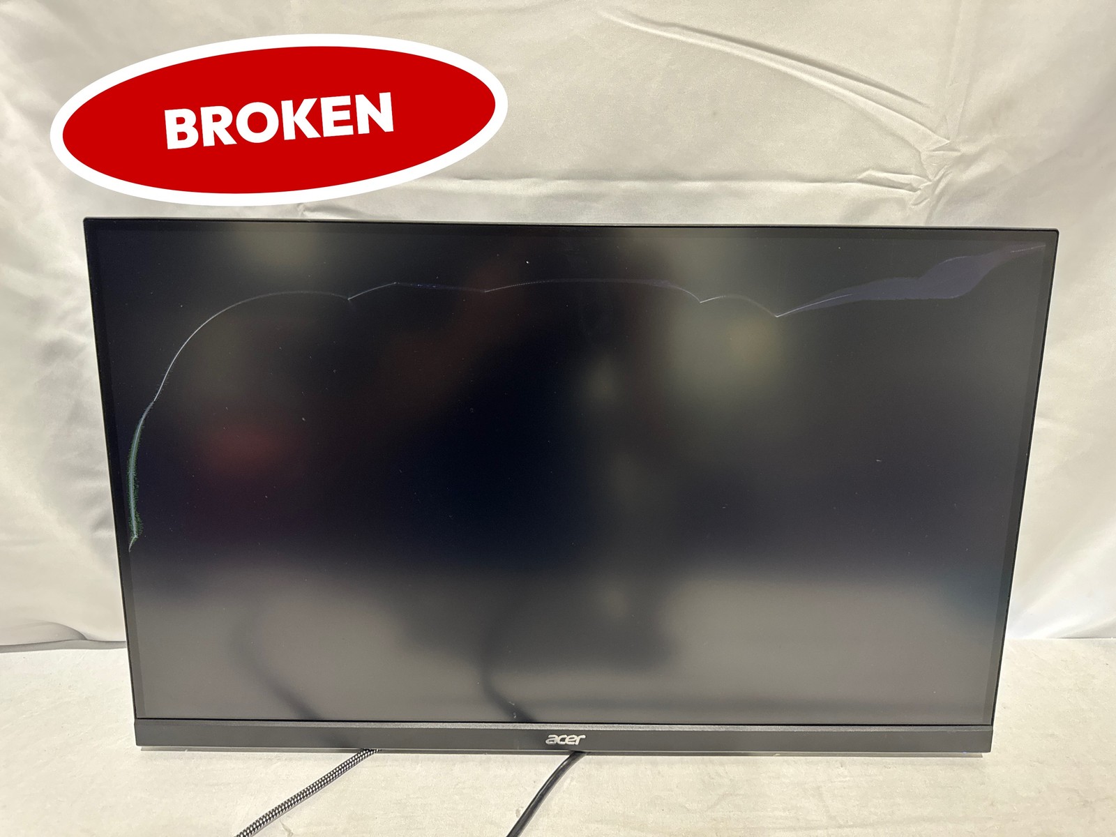 (BROKEN) Acer Nitro KG272U Pbmiipx 27" LED WQHD FreeSync Gaming Monitor