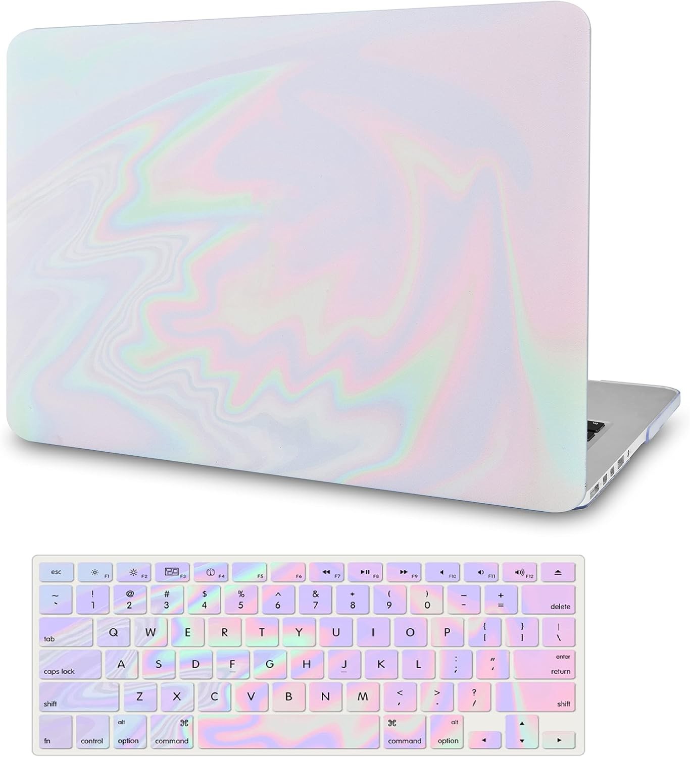 Lightweight Pink Fantasy Ultra Thin Case for MacBook Air 13" M1 2022-2018 Models