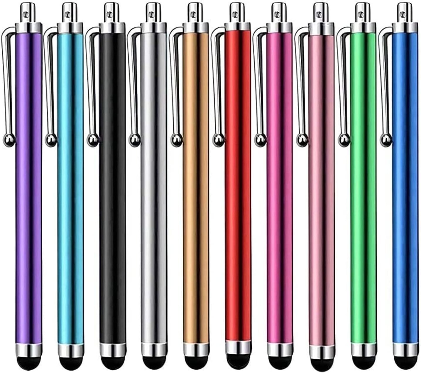 Stylus Pen [10 Pack] Universal Capacitive Touch Screen Pens for Tablets, iPad