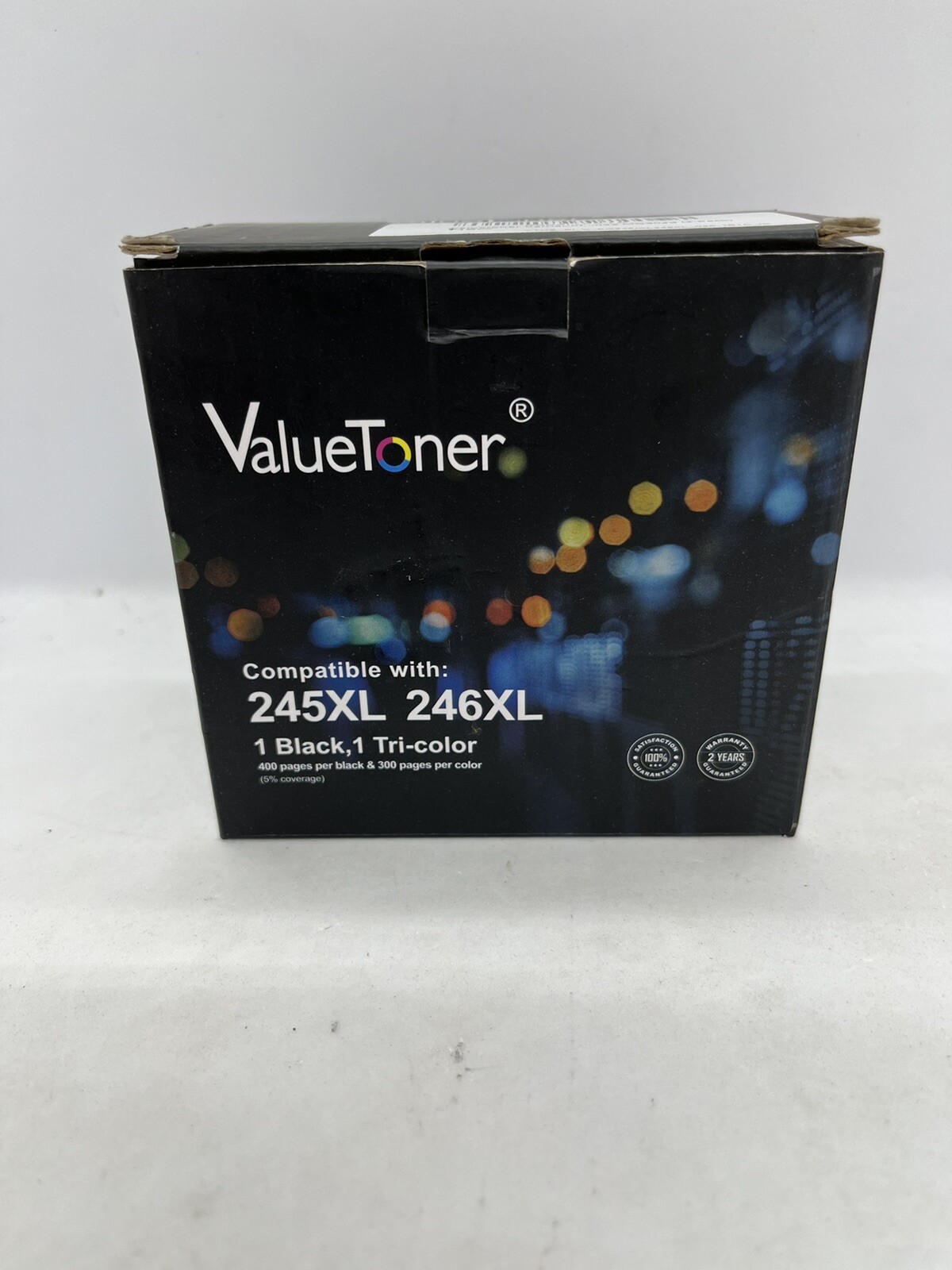 Valuetoner 245xl 246xl Ink Cartridge 1 Black, 1 Tri Color exp. 31/05/22