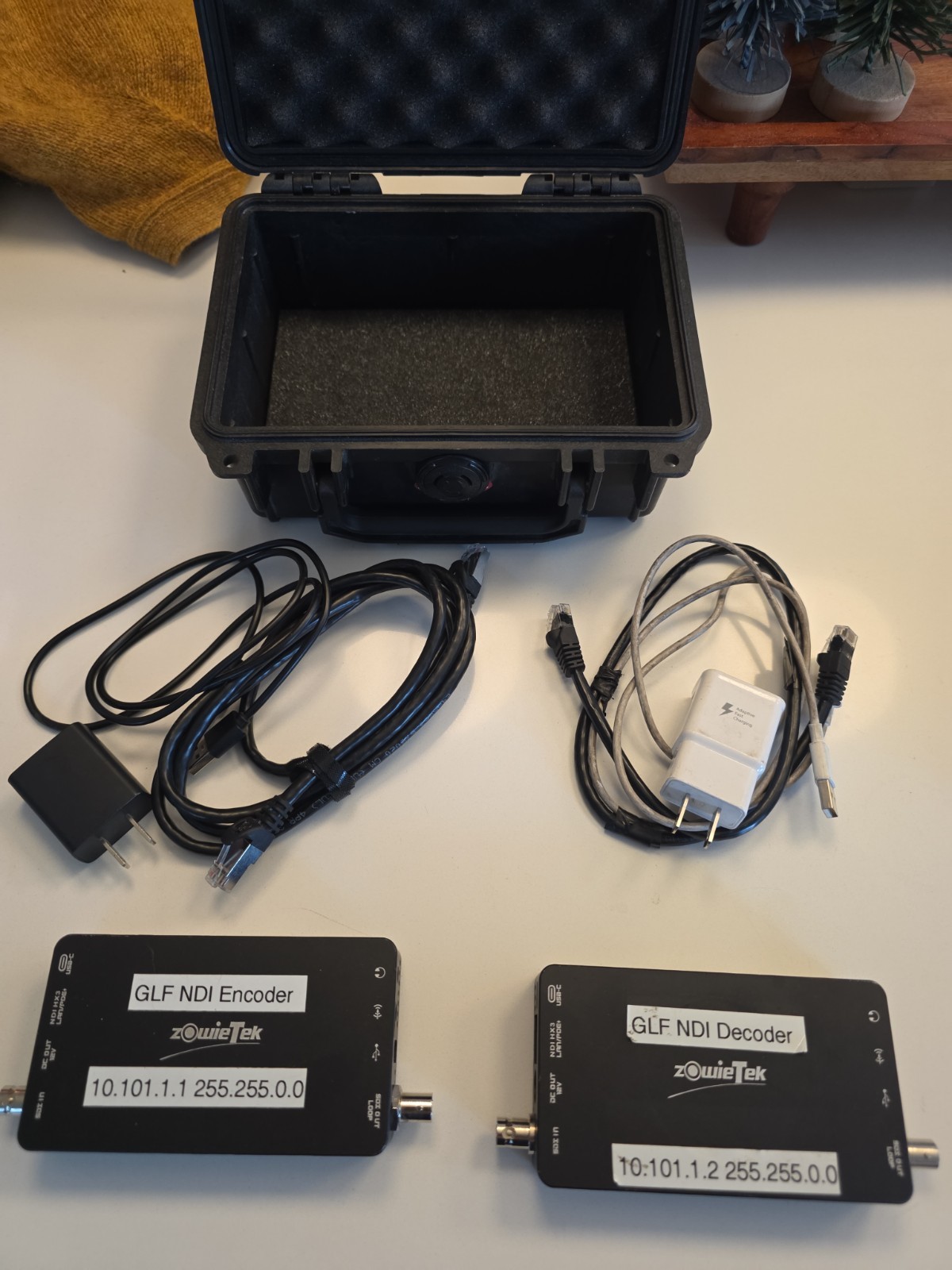 U90280 ZowieTek Sdi Ndi Video Encoder Decoder Set Of 2 Or Separate G2U