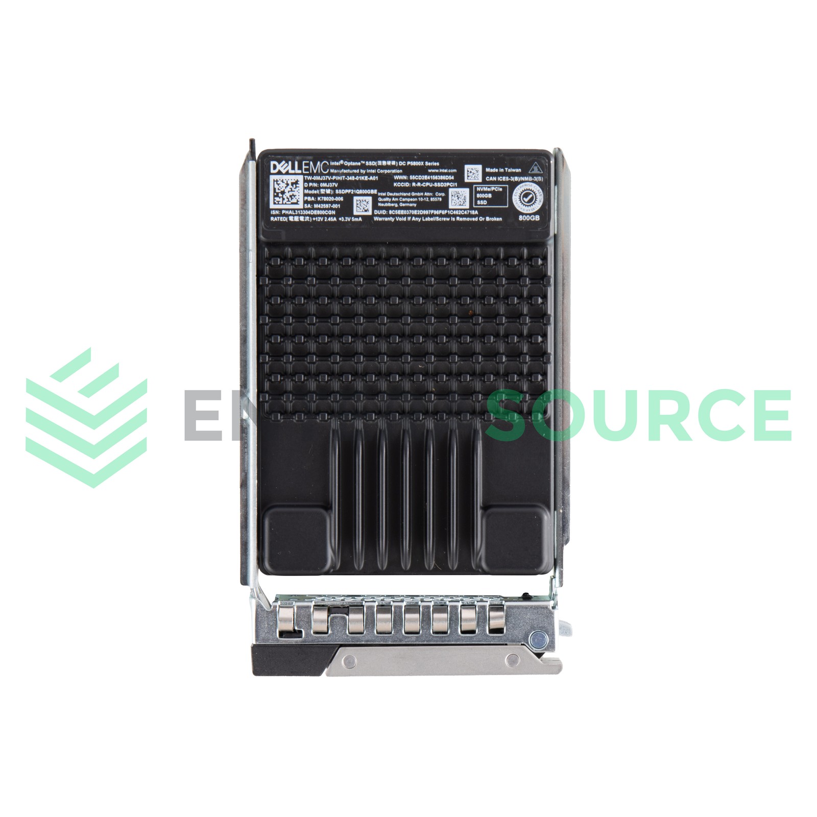 Dell MJ37V 800GB Optane NVMe U.2 2.5" Gen4 x4 WI Solid State Drive