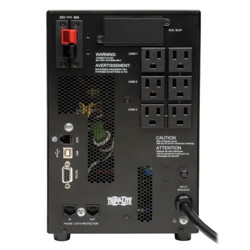 Eaton Tripp Lite Series SmartOnline 1000VA 900W 120V Double-Conversion UPS
