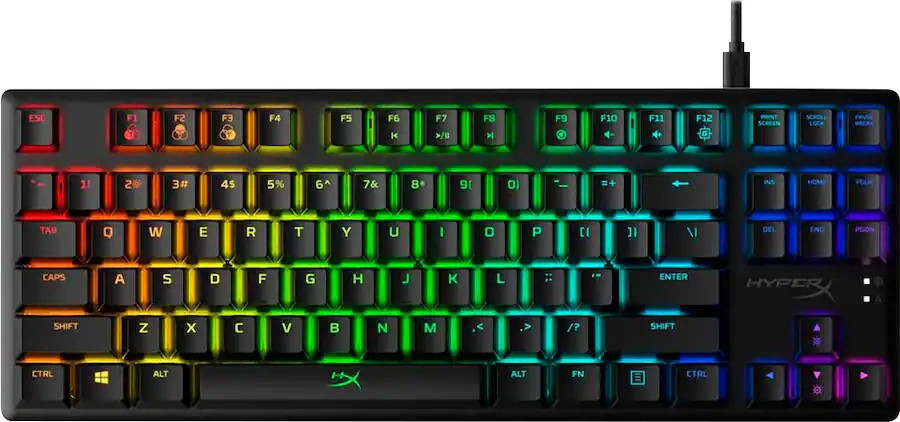 HyperX Alloy Origins Core RGB Gaming Keyboard TKL Mechanical Keyboard