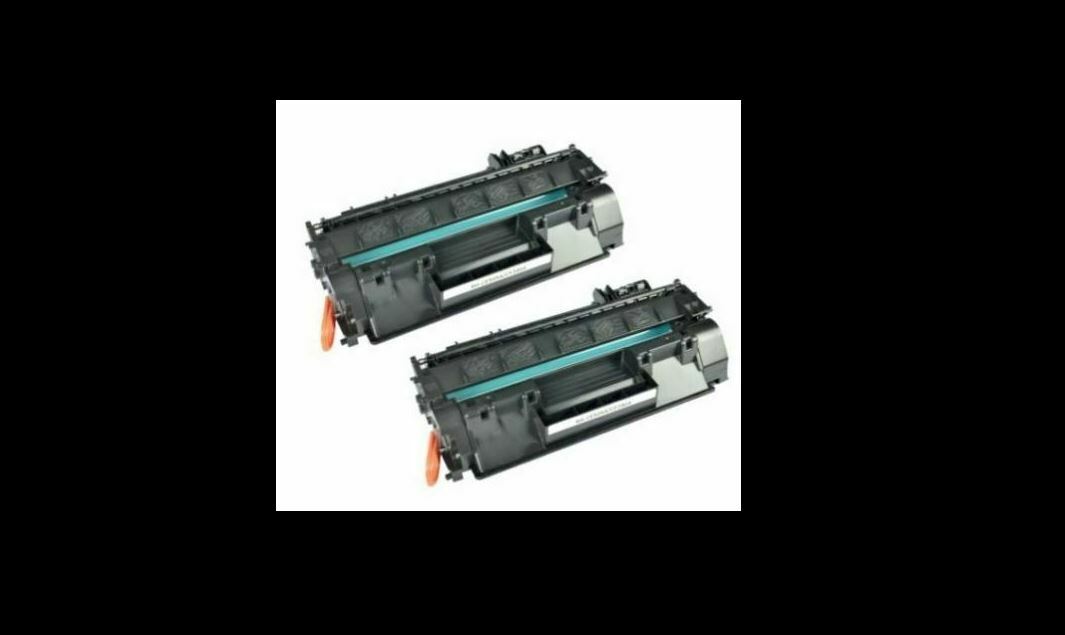  2 x MICR Toner Cartridge (05A) for HP CE505A LaserJet P2035, P2035n, P2050