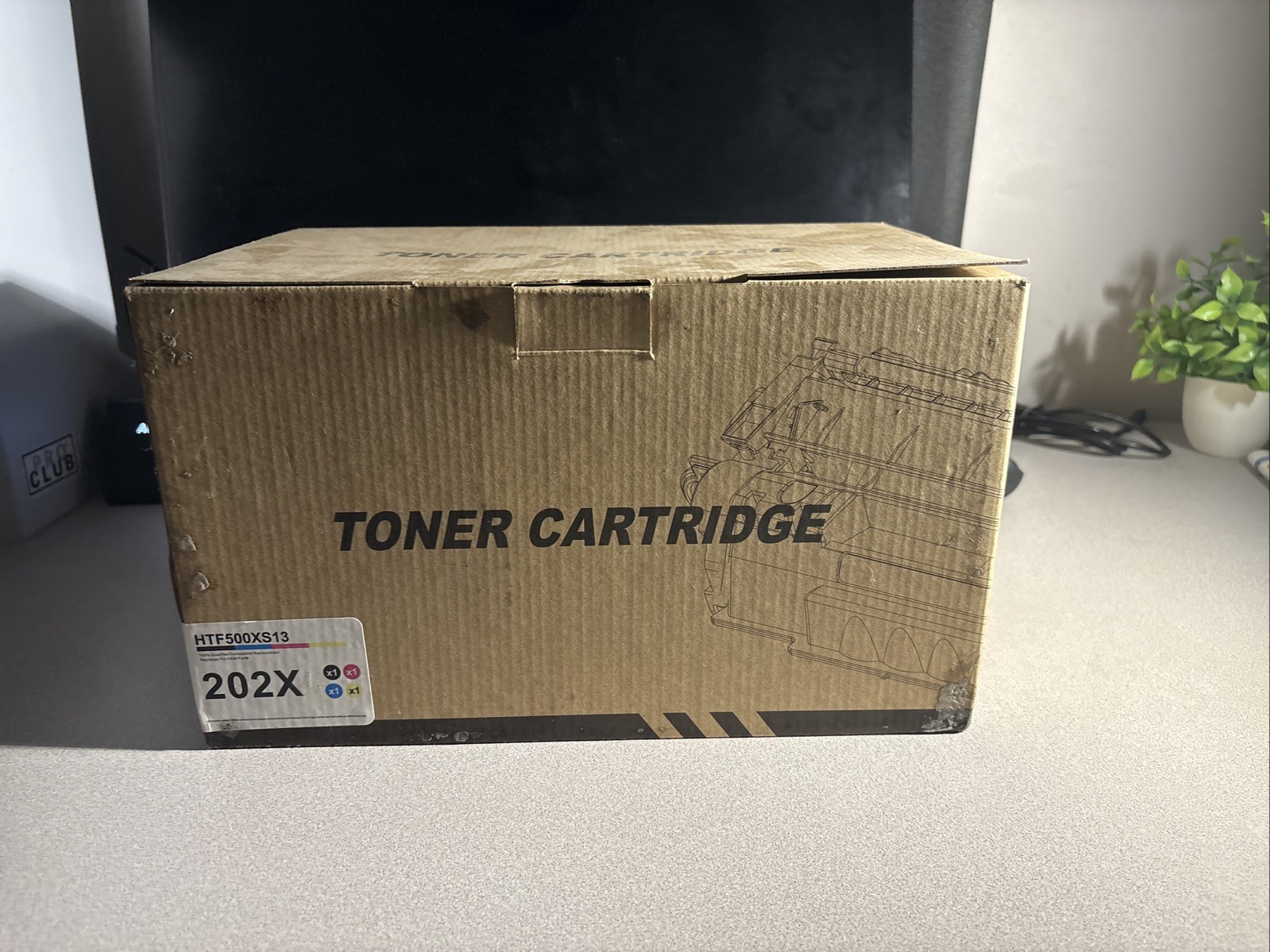 *Sealed Parts* ( Open Box) Toner Cartridge HTF500XS13 202x 4 Colors With Chip