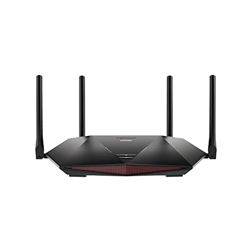 NIGHT HAWK NETGEAR NIGHTHAWK PRO GAMING 6-STREAM WIFI 6 ROUTER XR1000 - BLK/RED