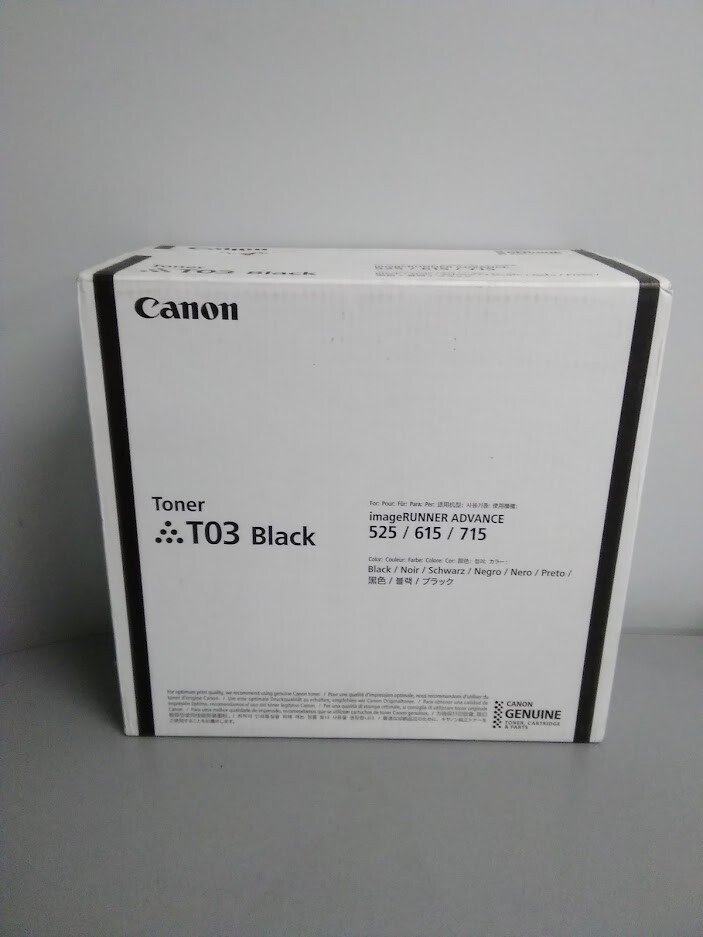 Canon T03 (2725C001) Black Toner Cartridge, IMAGERUNNER ADVANCE 525I II