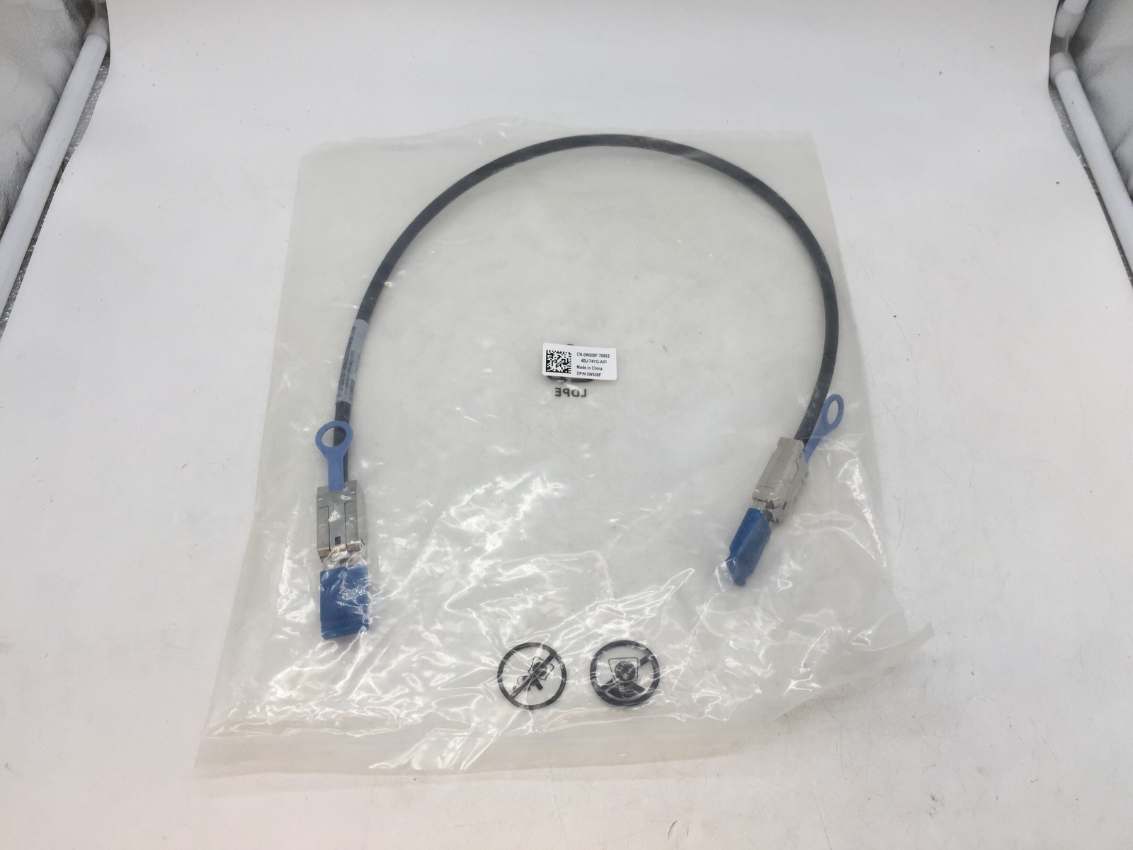 NEW Dell OEM 24" SCSI Mini SAS External Cable 0W508F FREE S/H