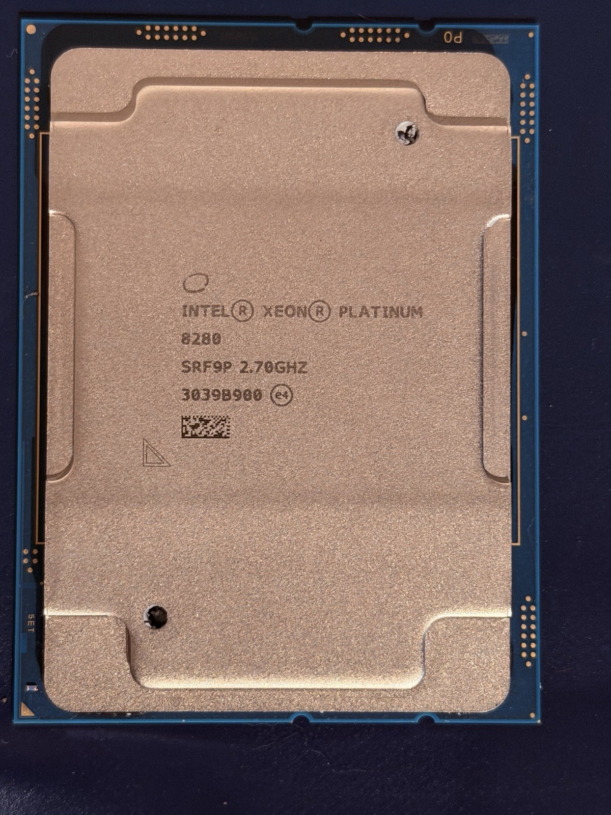 Intel Xeon Platinum 8280 SRF9P 2.70GHz 28-Core LGA3647 CPU Clean Pull