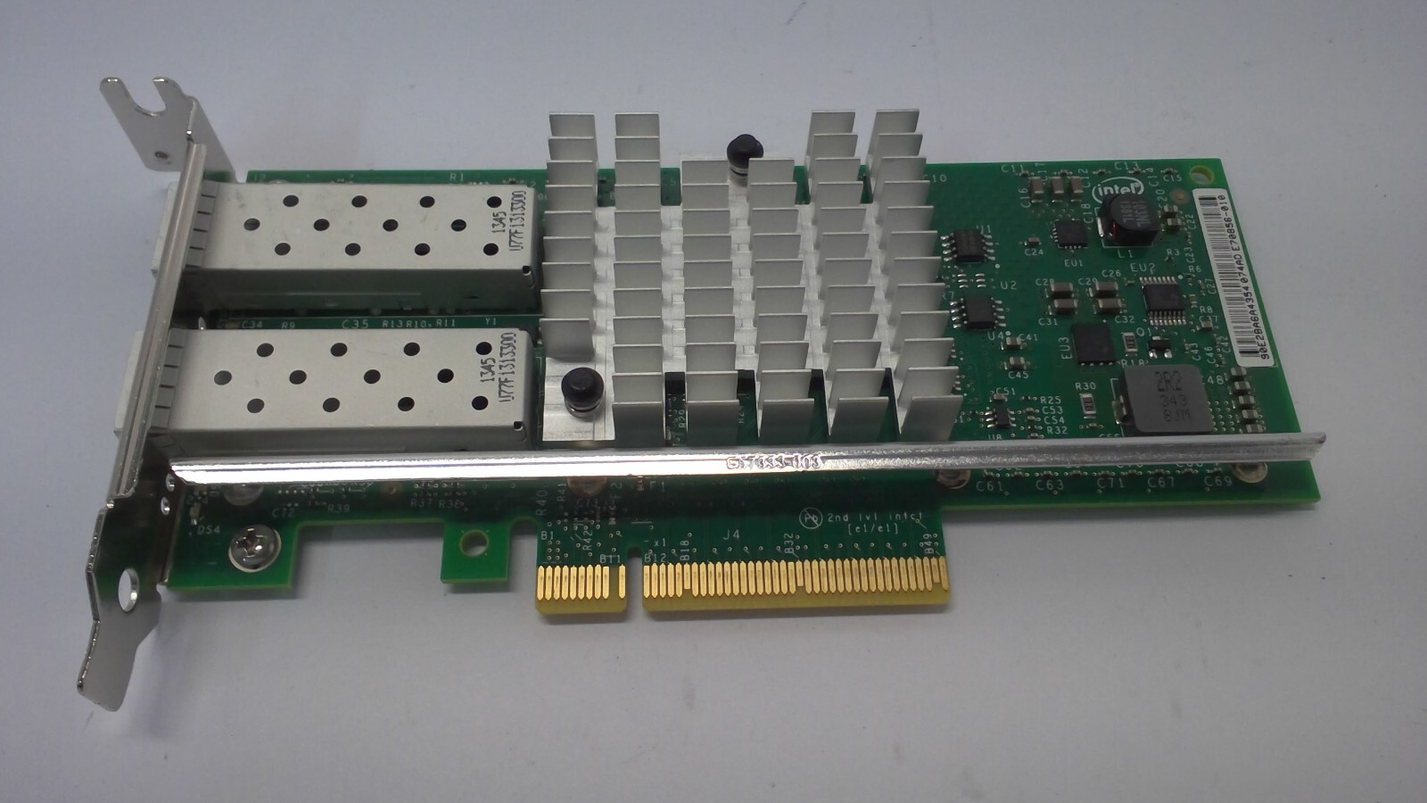 ORACLE Intel 7051223 Dual Port SFP 10GB E69818 PCI-E X520-DA2 Network Card LP