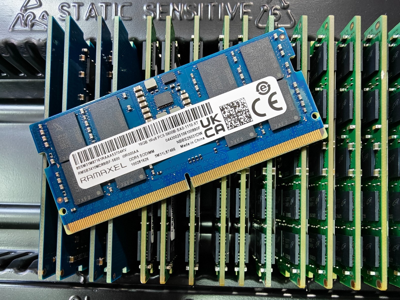 RAMAXEL 16GB DDR5 5600 Laptop SODIMM RAM 1Rx8 PC5-5600B-SA0 for DELL HP Lenovo