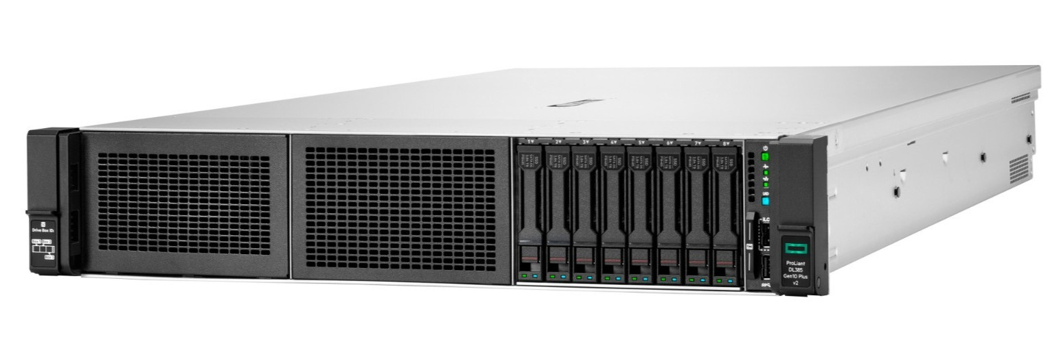 HPE DL385 Gen10 Plus 2x EPYC 7513 1024GB DDR4 RAM 6x 6.4TB 2x 800G SAS 100G RAID