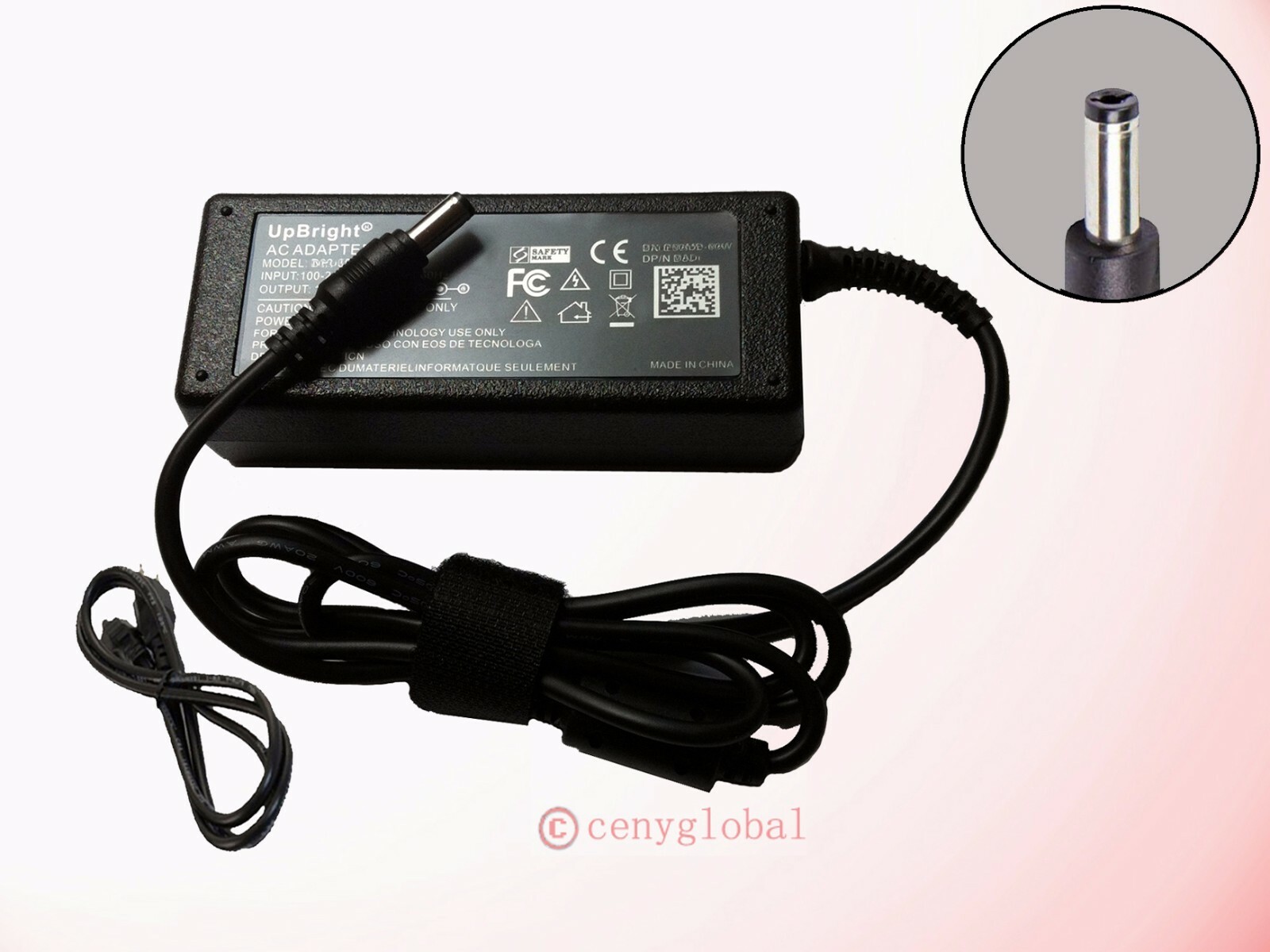 19V AC/DC Adapter For Gateway W340UA W340UI W650I Laptop Charger Powe Supply PSU