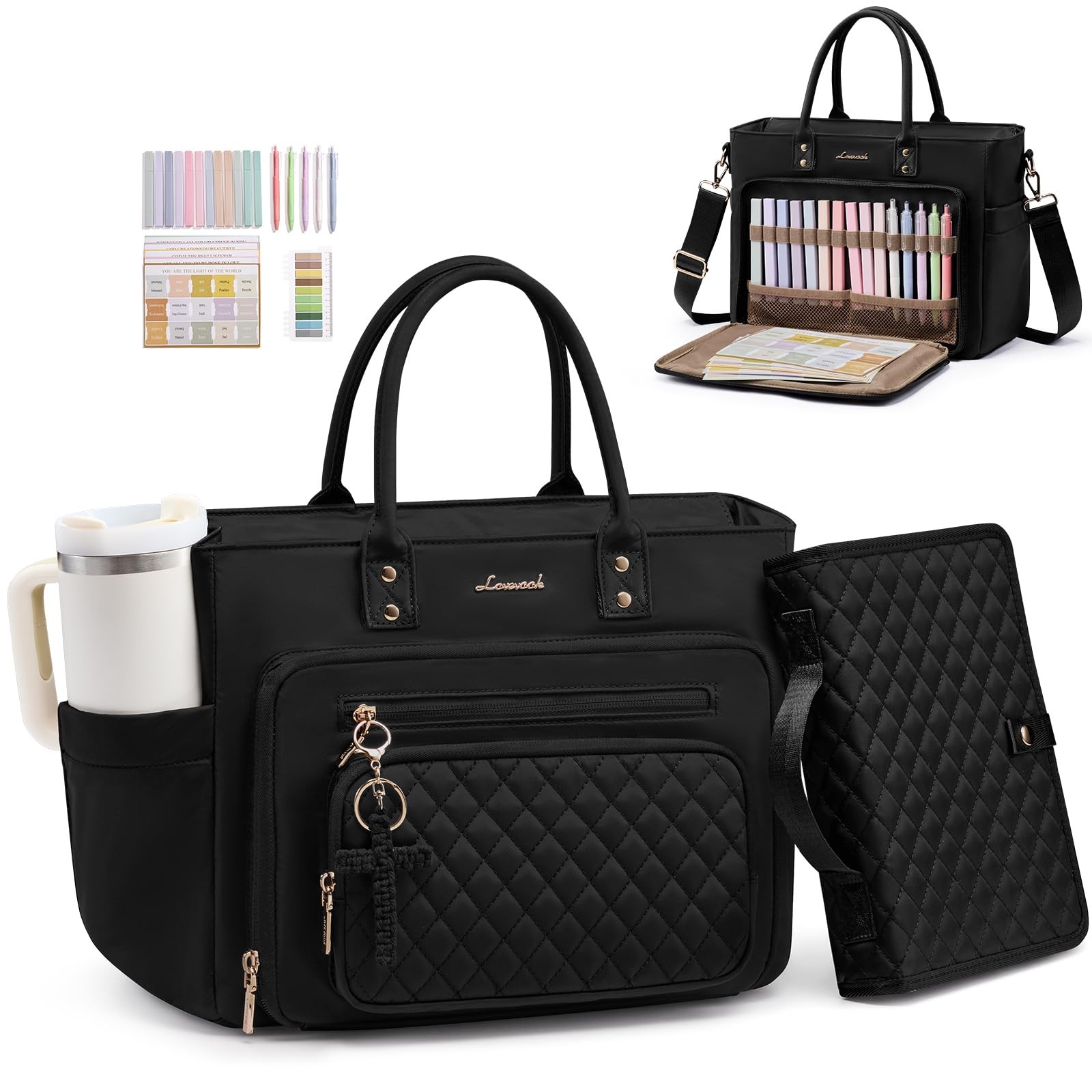Lovevook Bible Bag Black 14 Inch Laptop Standard