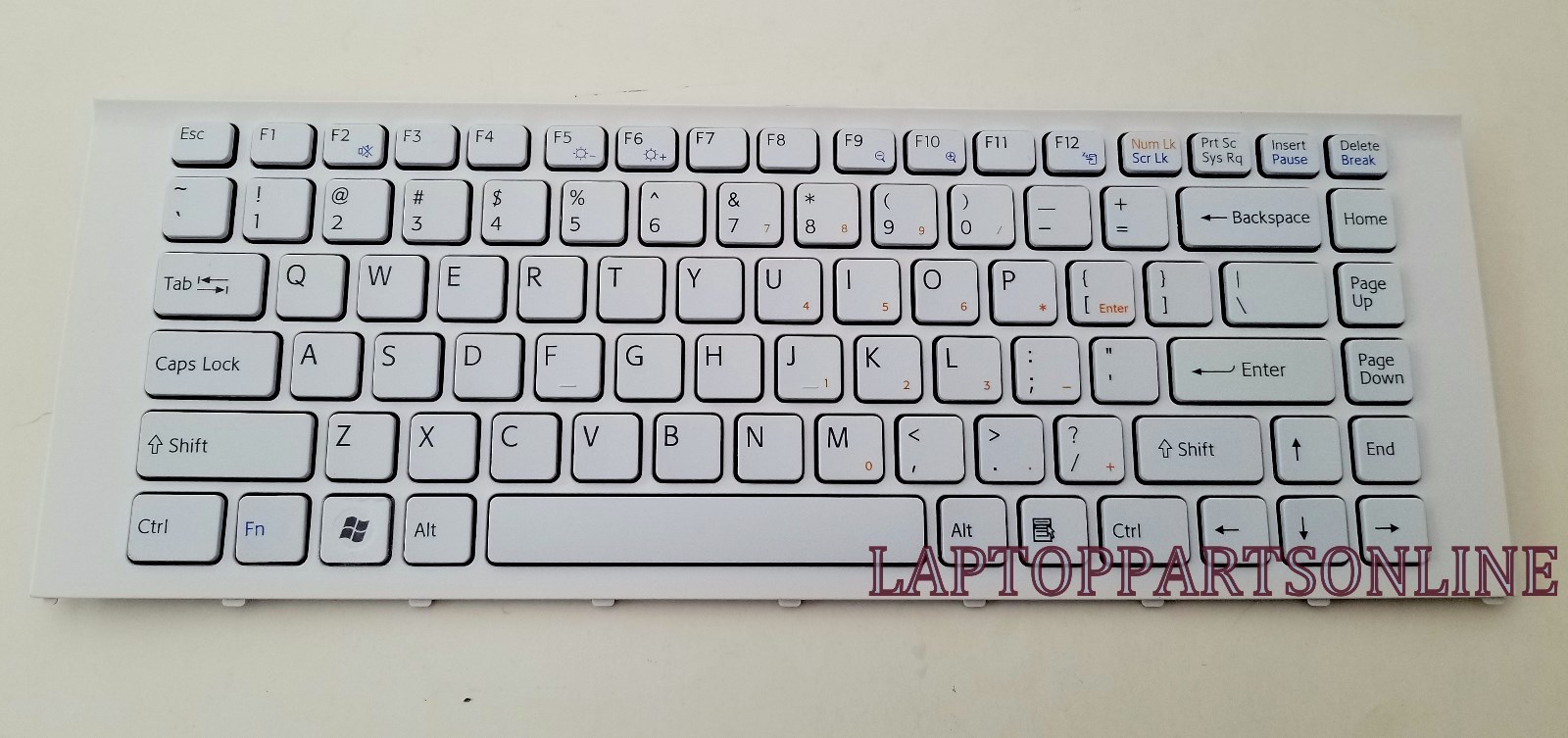 GENUINE NEW SONY PCG61211T PCG-61211T PCG61311L PCG-61311L WHITE KEYBOARD FRAME 