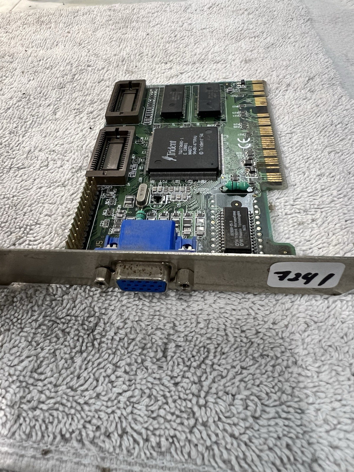 Jaton TVGA57PCI Trident TGUI9680-1 PCI VGA Video Graphics Card DOS Win95 Working