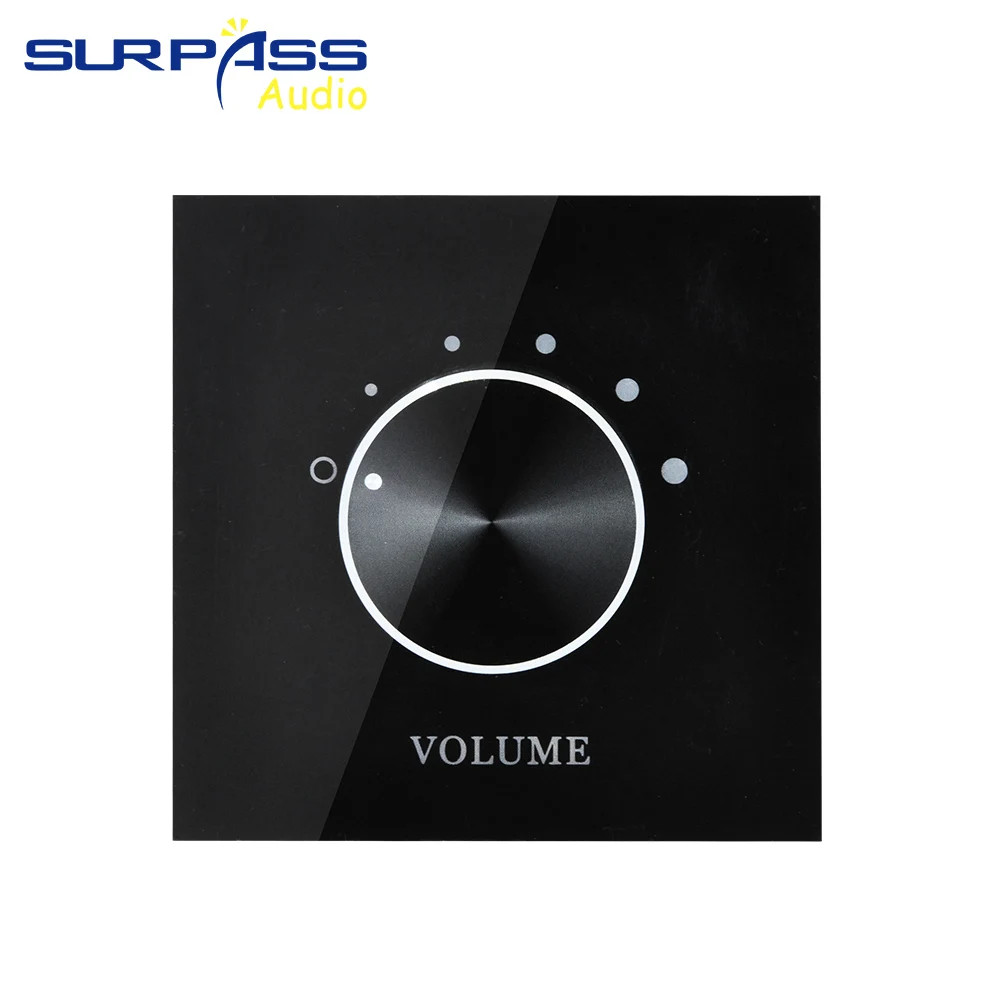 Acrylic Stereo Tuning Control 5 Adjustment Volume Up 2 Channel Fixed Resistance 