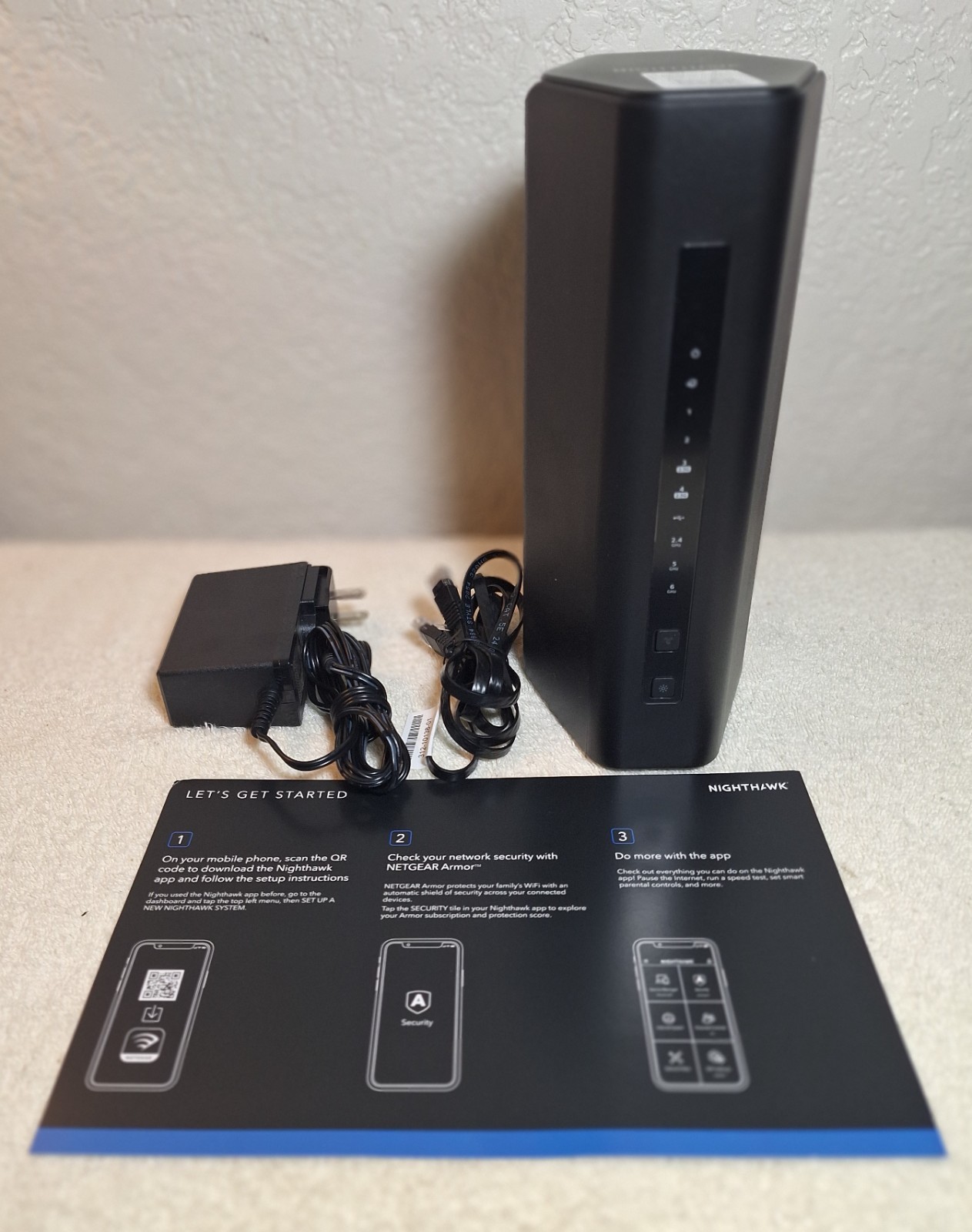 Powerful Open Box NETGEAR Nighthawk BE9200 Wi-Fi 7 Tri-Band Router RS280
