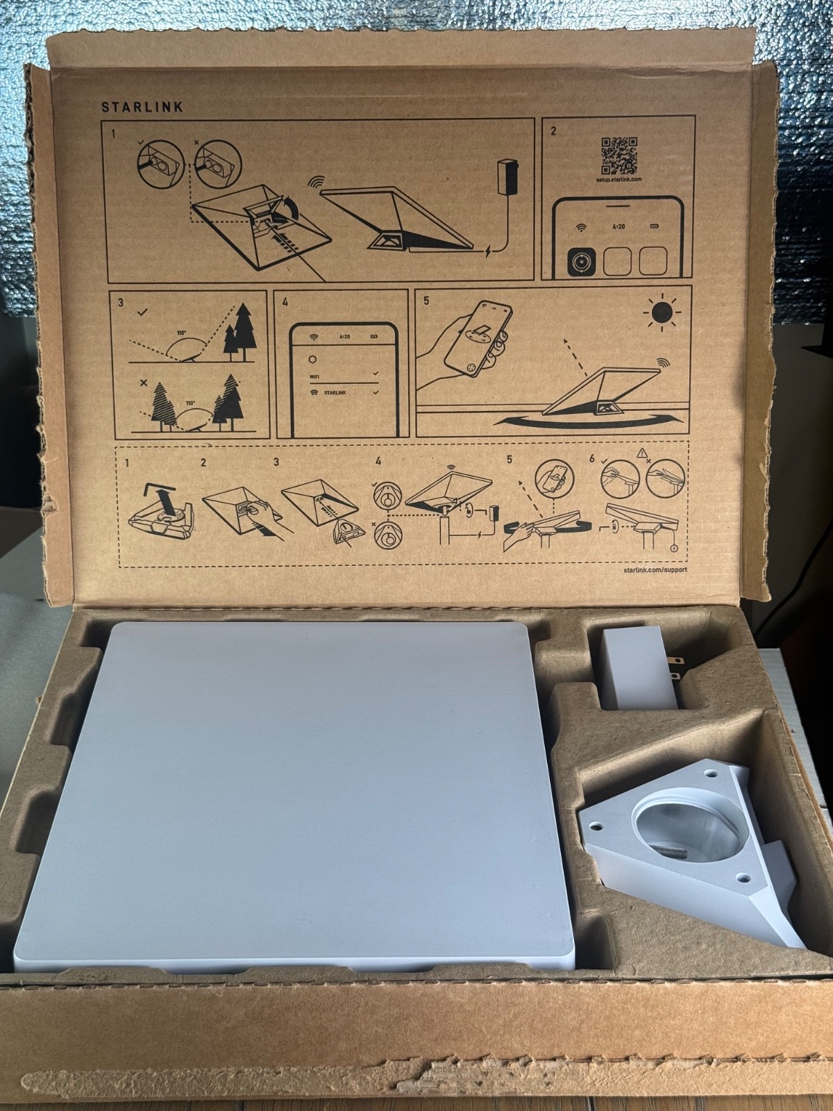Starlink Mini Portable Satellite Internet Kit 4th Gen - New Open Box