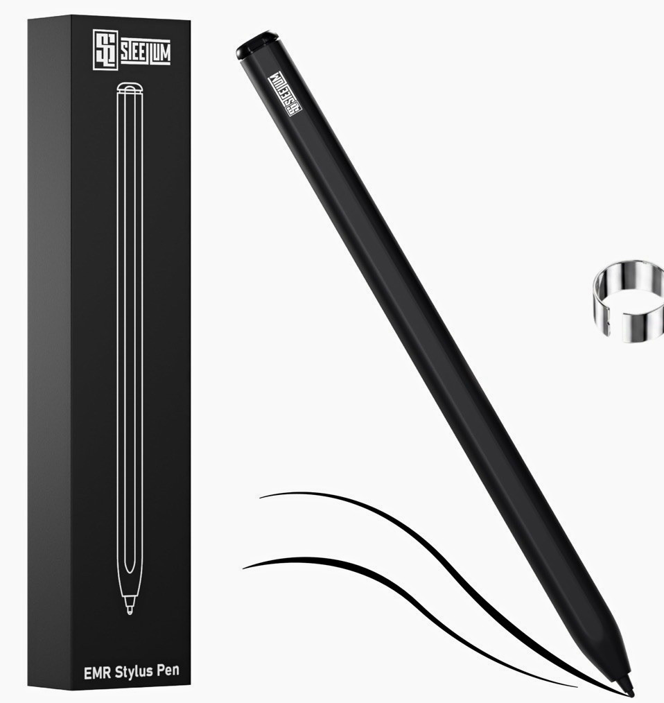 SeeWii EMR Stylus Pen - Black EMR Stylus for Tablet & eReader
