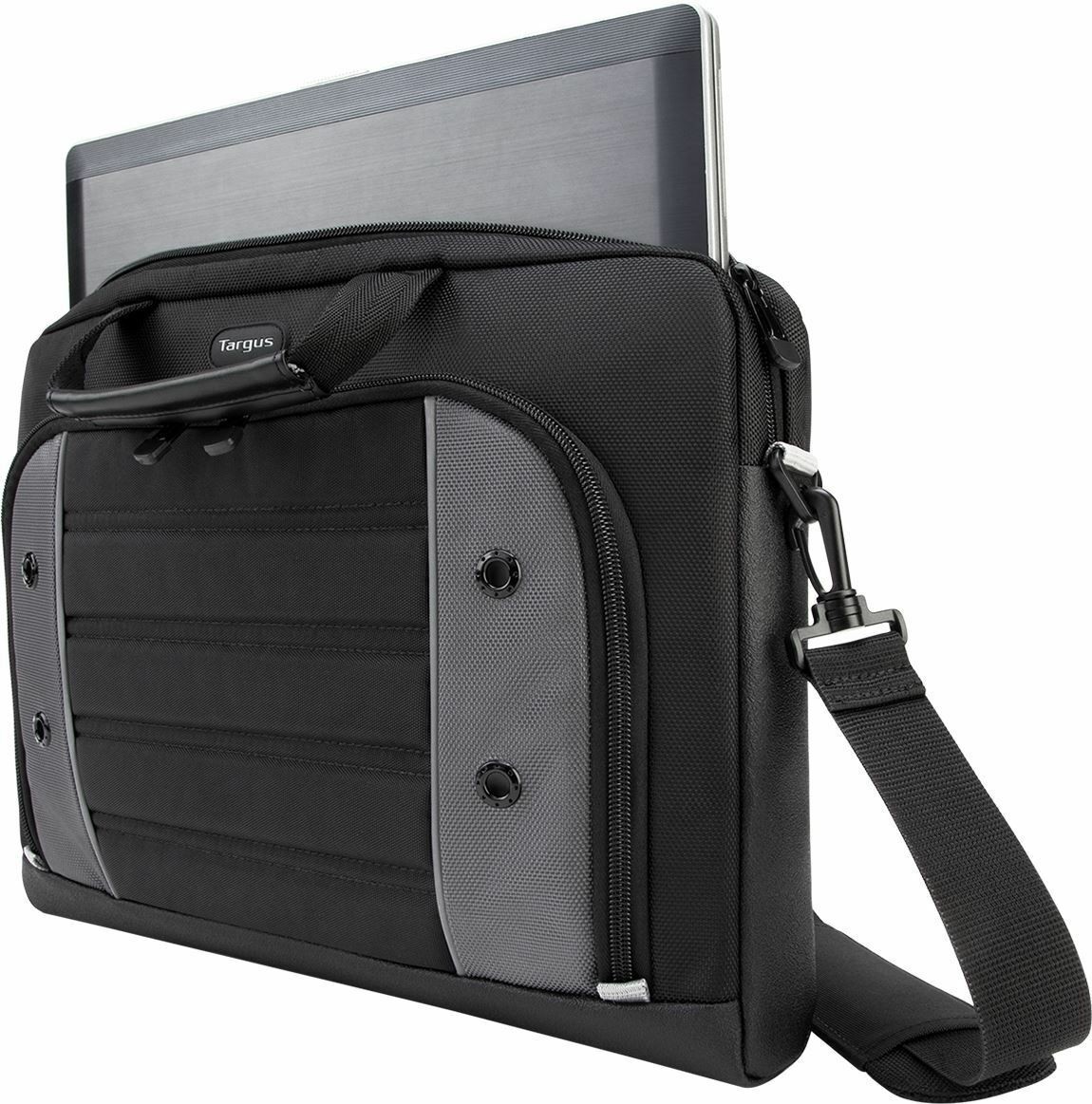 TARGUS Drifter Shockproof Weather-Resistant Laptop Sleeve Case 15.6" Black/Gray