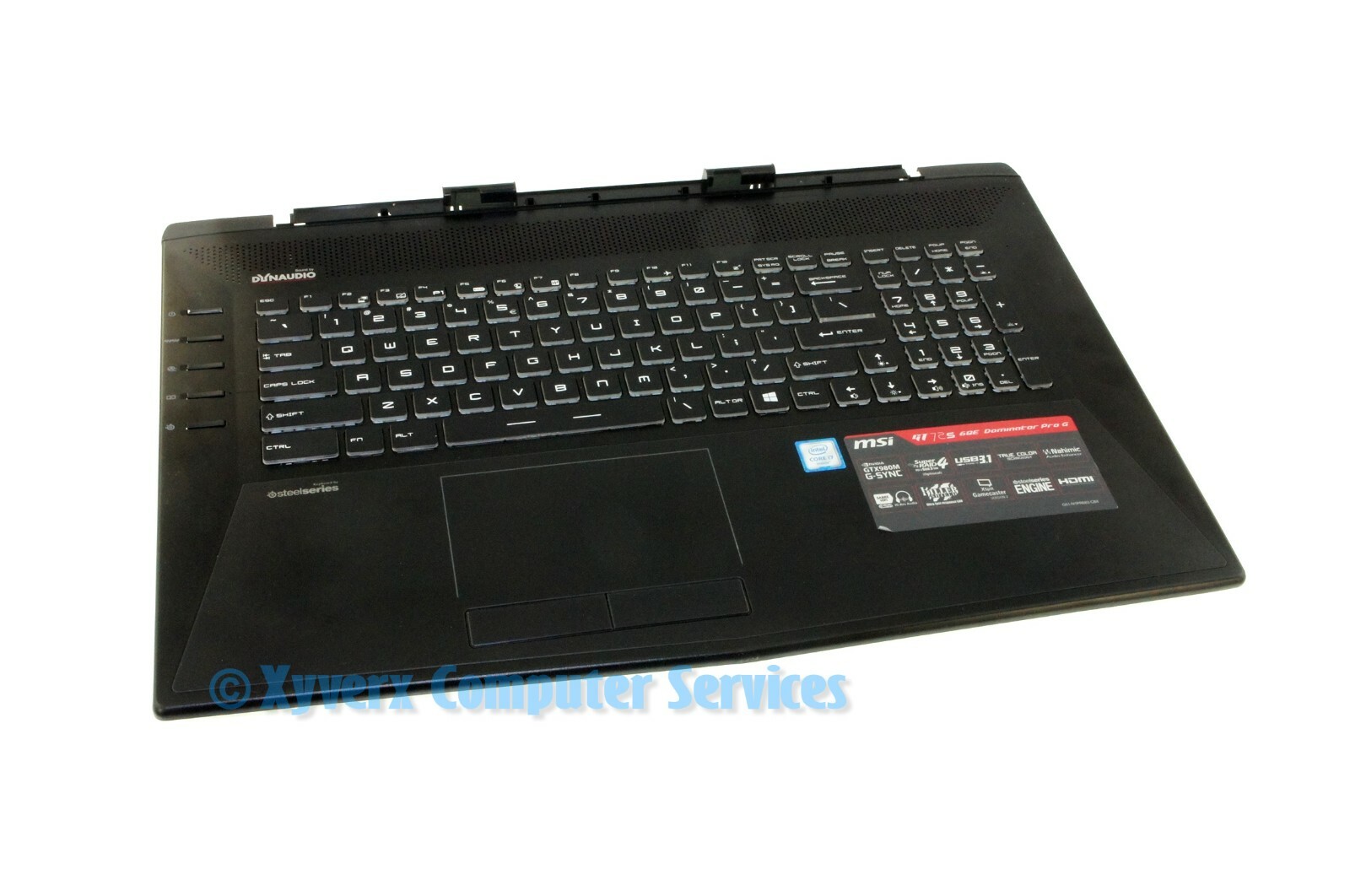 307781C213Y31 E2P-78105XX-Y31 OEM MSI TOP COVER W/KB BL GT72 6QD MS-1782(B)(AB16