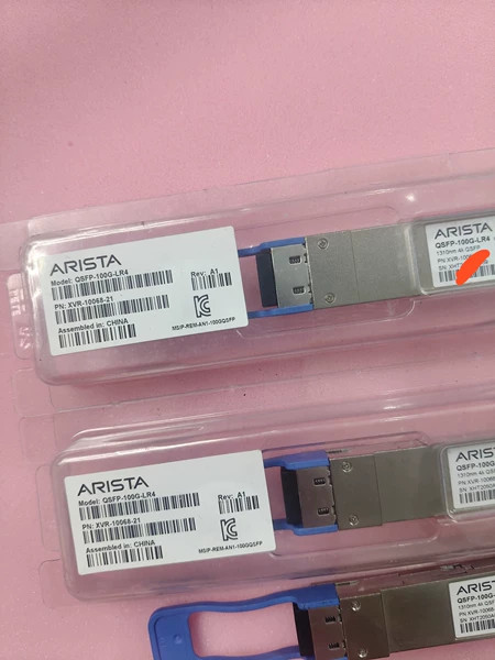1pc Arista XVR-10068-21 100G QSFP28 Optical Transceiver