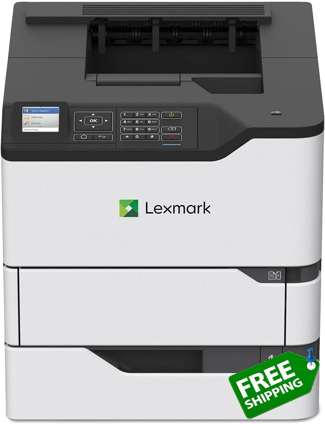 Lexmark MS820 MS821n Laser Printer - Monochrome - 1200 x 1200 dpi Print - Plain