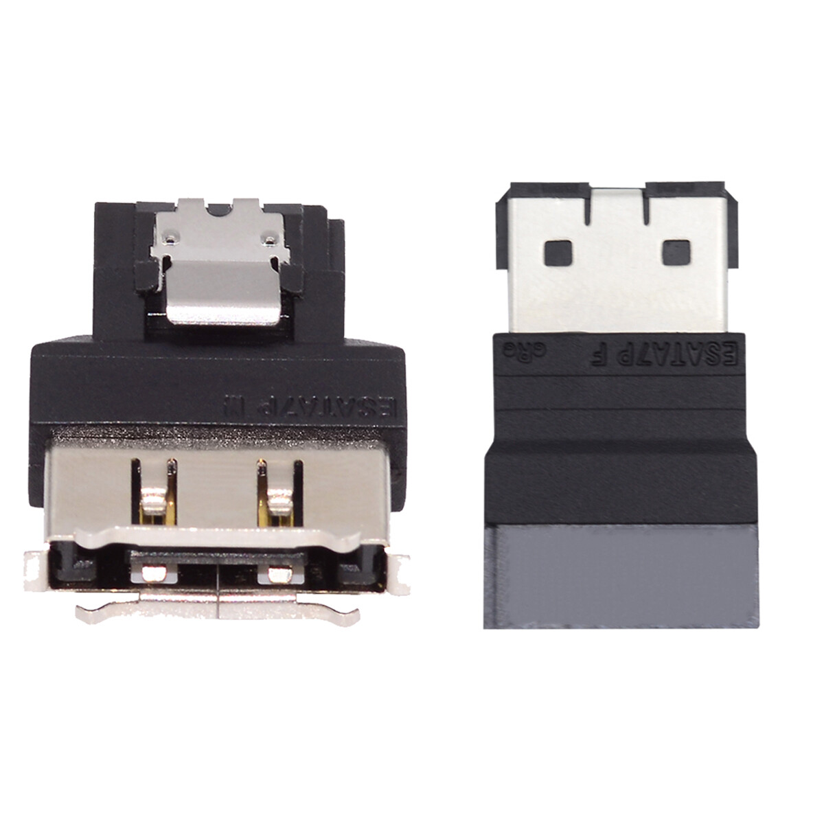 CY 2pcs/lot ESATA to SATA 7Pin Male to ESATA Female & External Adapter Extender