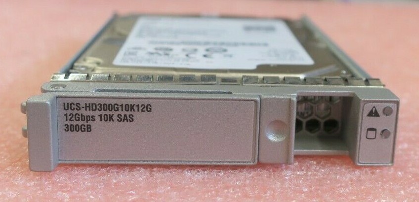 Cisco 300GB SAS 10k 12G 2.5" UCS-HD300G10K12G Hard Disk Drive HDD for UCS Server
