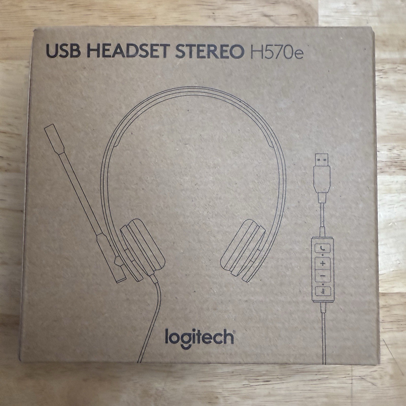 Logitech H570e Mono Black Monaural Over-the-Head Wired Headsets