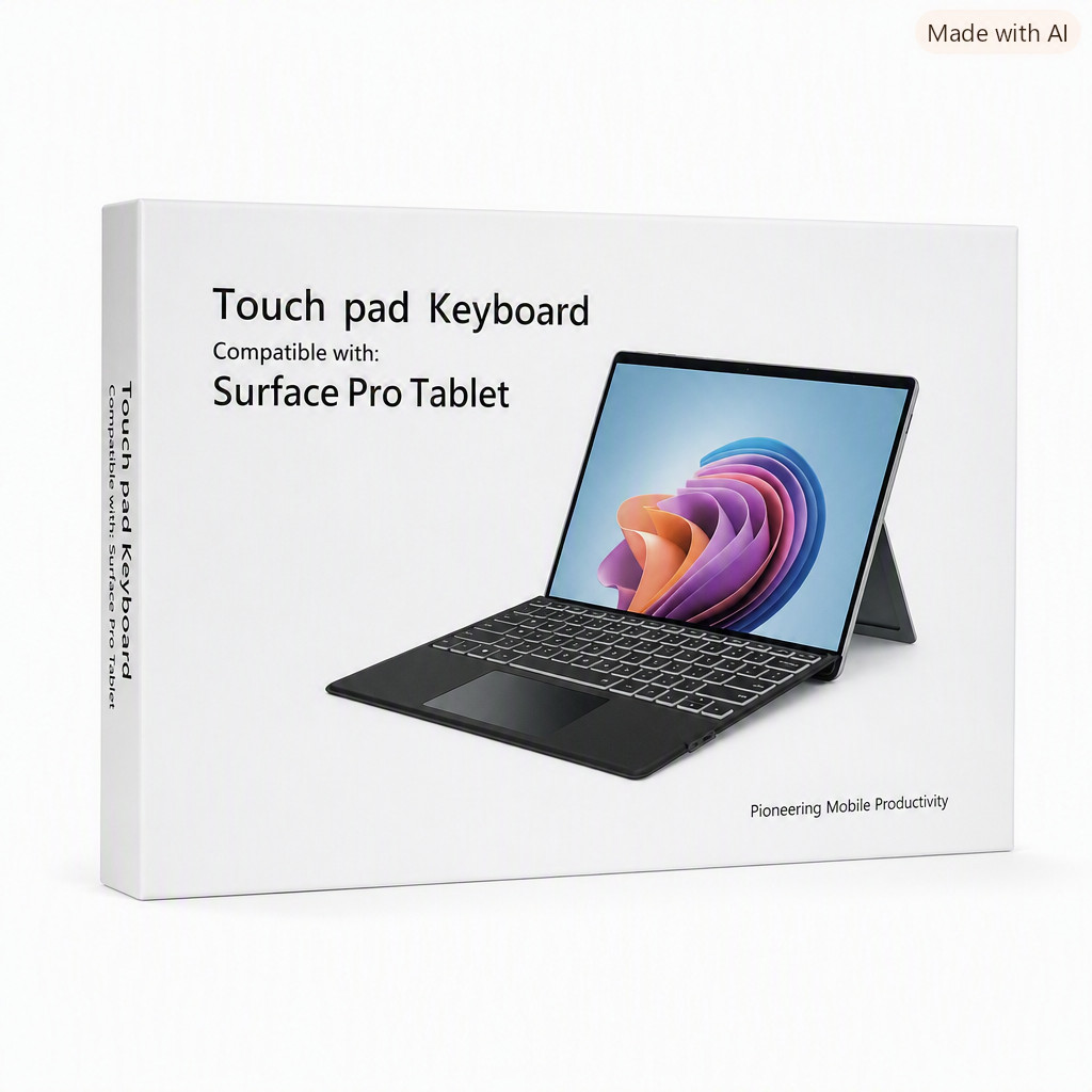 Sooguard Surface Pro 13 Keyboard Model SP‑13 Bluetooth Backlit Type Cover 