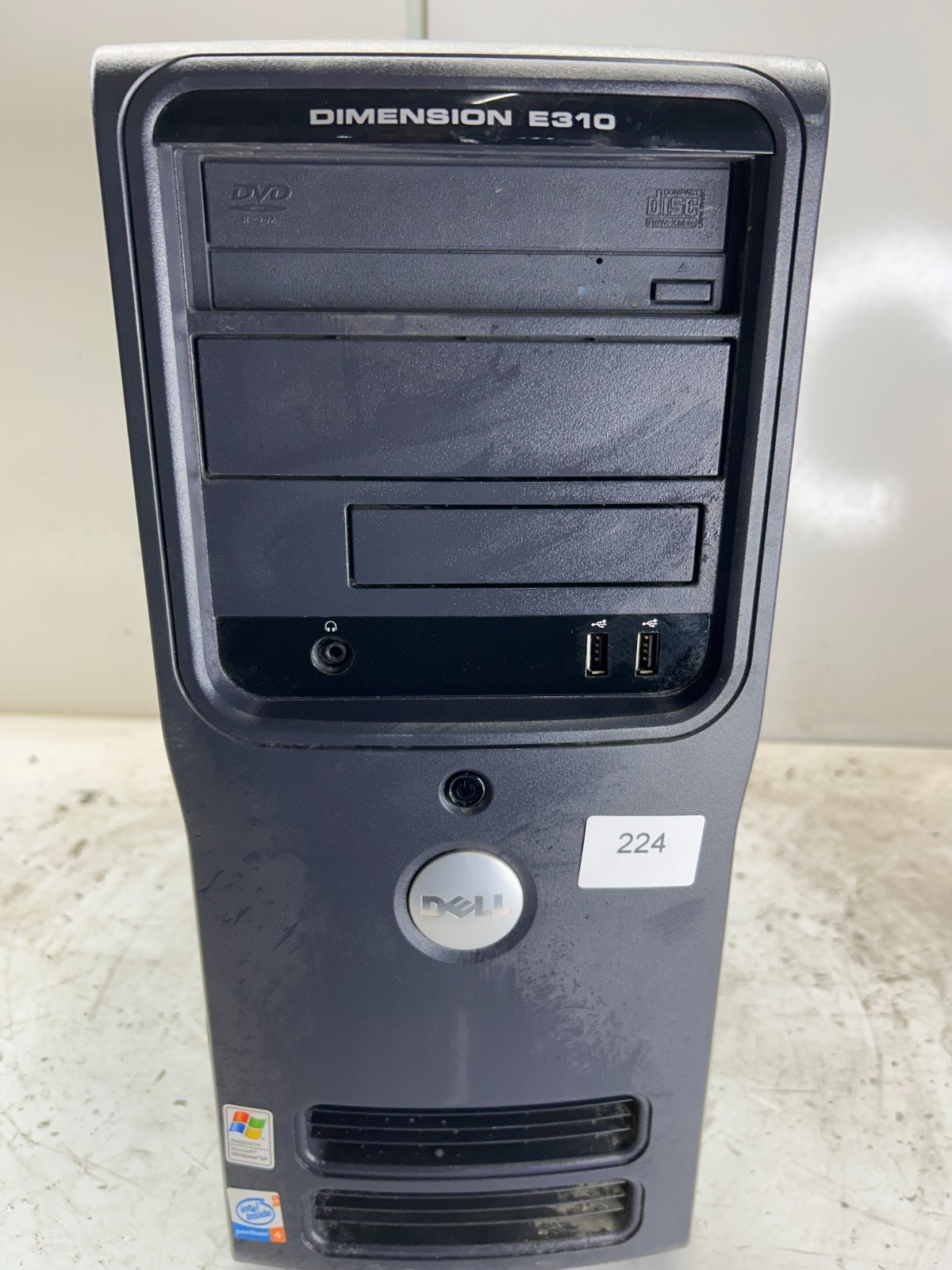 Dell Dimension E310 Intel Pentium 4 2.80GHz 2GB NO HDD