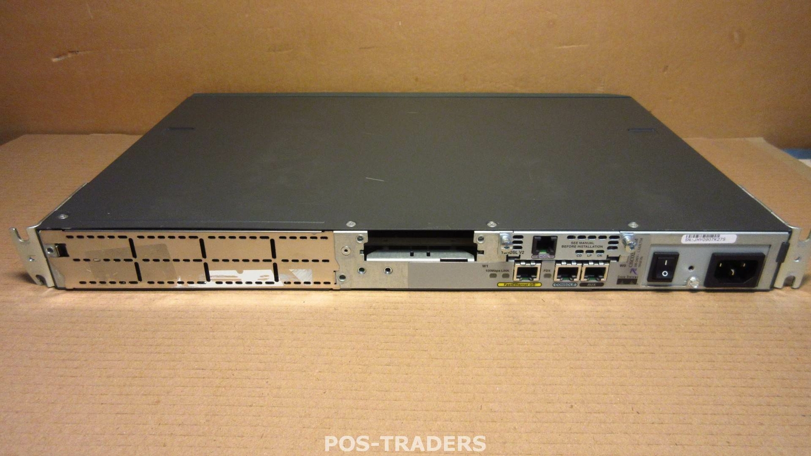 Cisco 2620XM Multiservice Router 10/100 Mbps INCL 1X WiC 1SHDSL V2 Module
