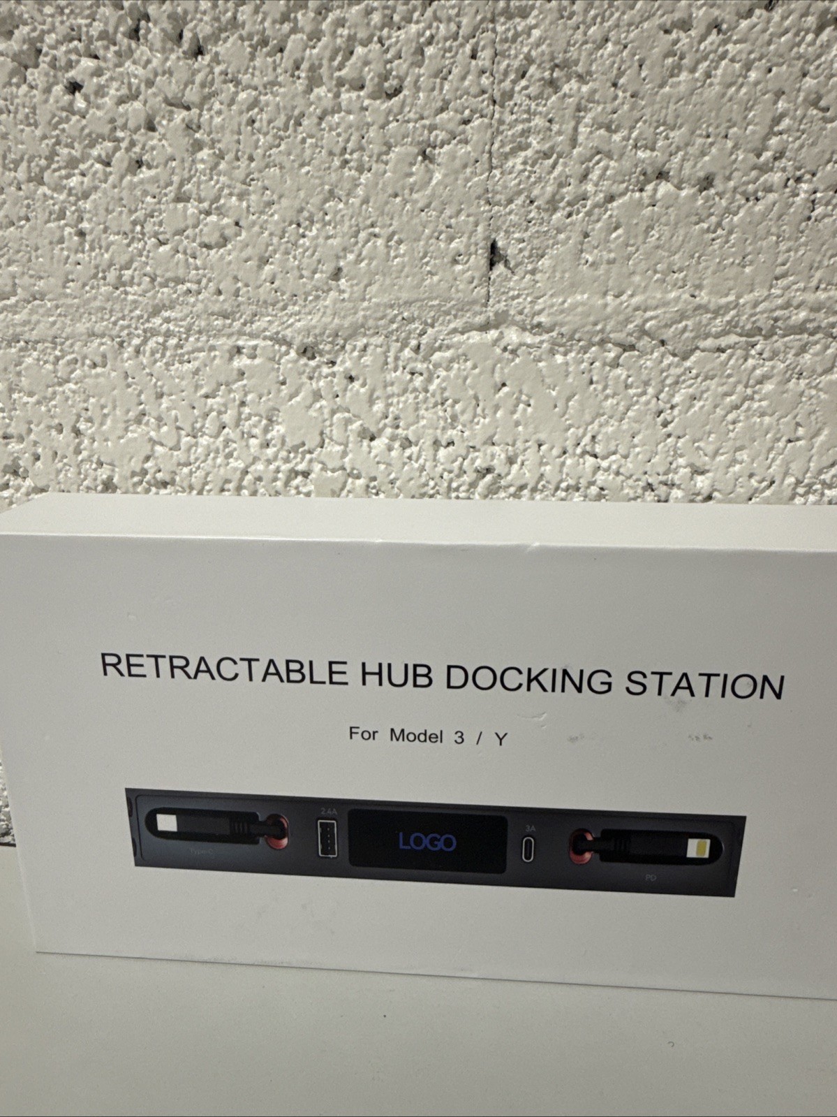 Retractable Hub Docking Station For Model 3/Y