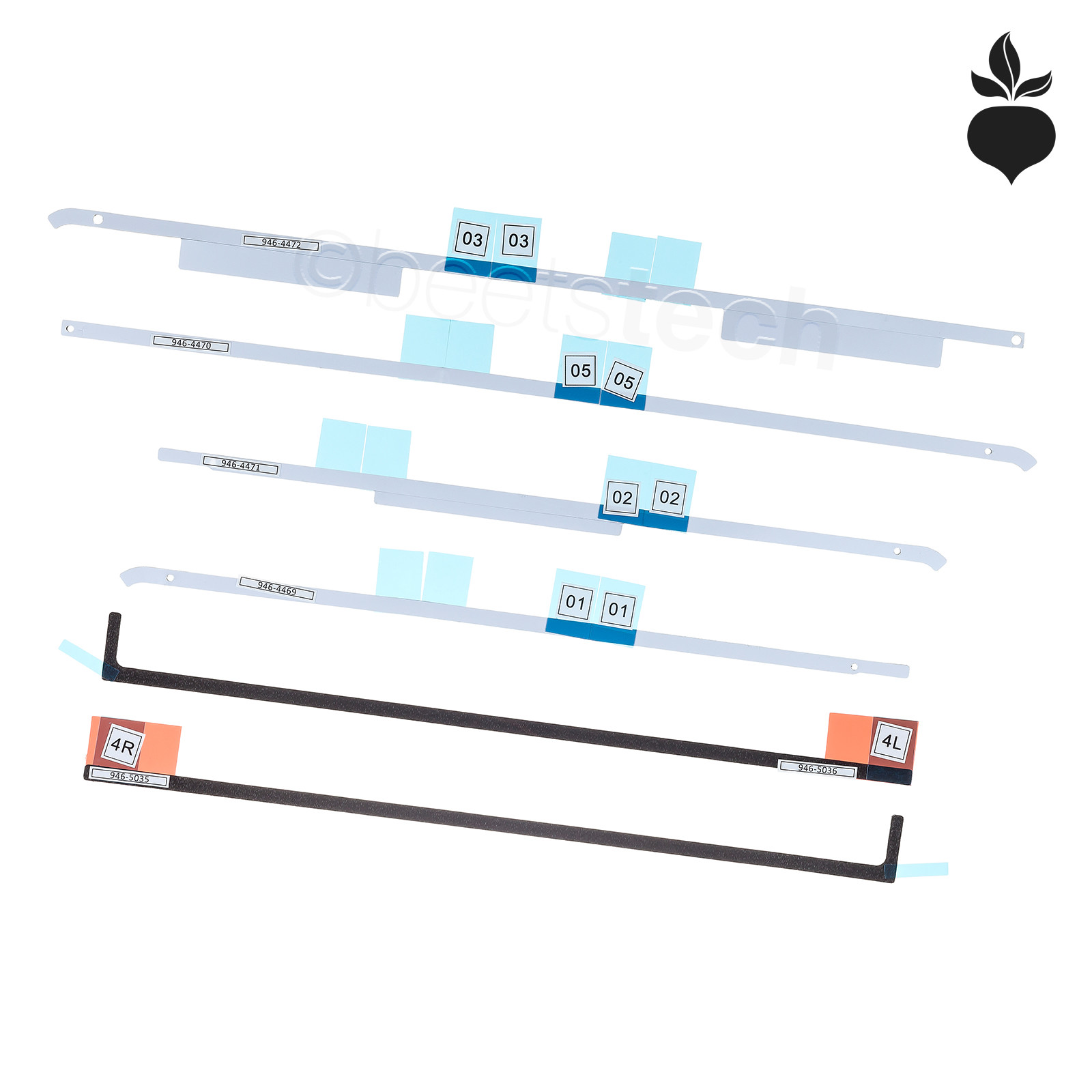LCD DISPLAY VHB ADHESIVE TAPE STRIP KIT iMac 21.5 A1418 2012 2013 2014 2015 2017