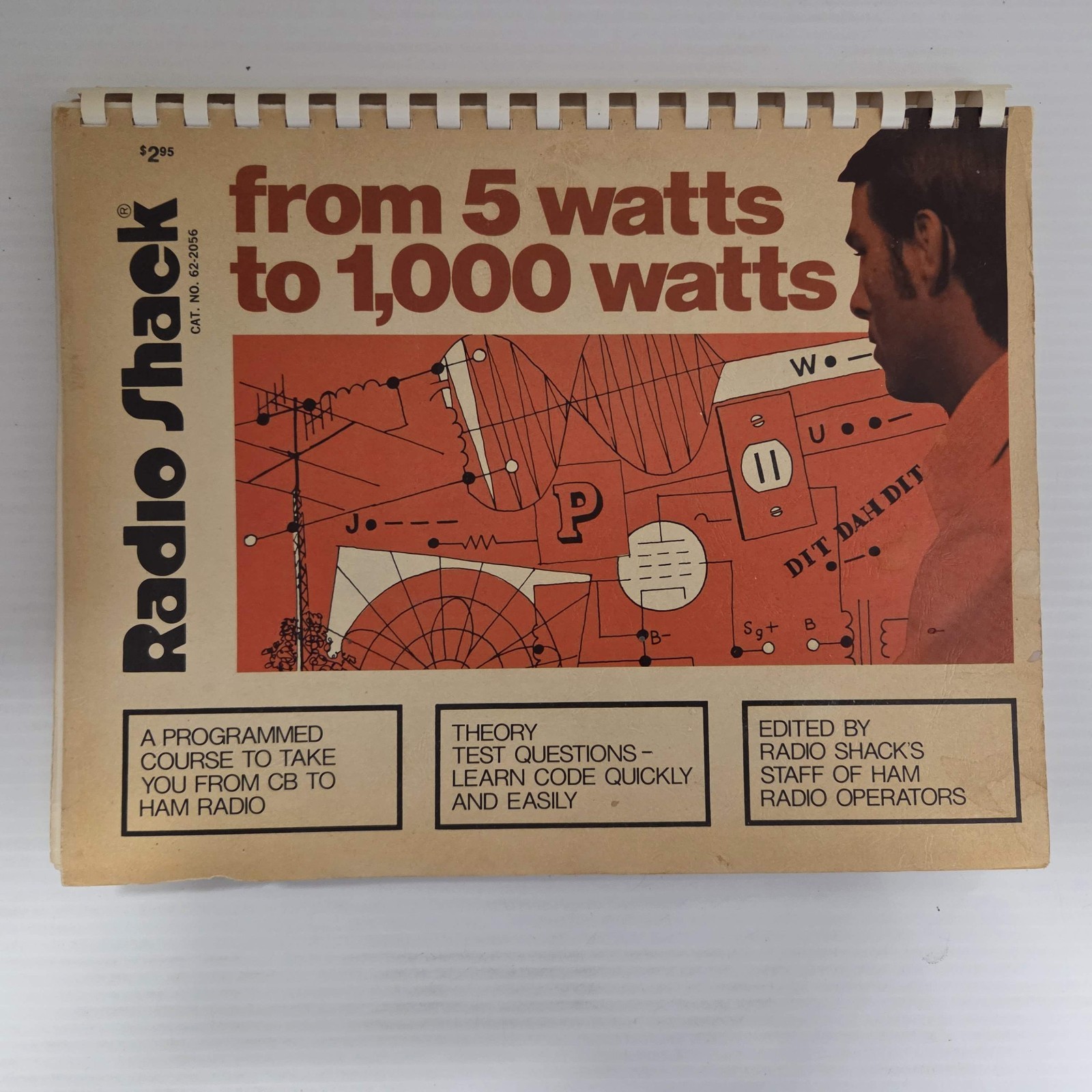 VTG 1974 Original Radio Shack From 5 Watts to 1000 Watts Amateur Ham Radio Book