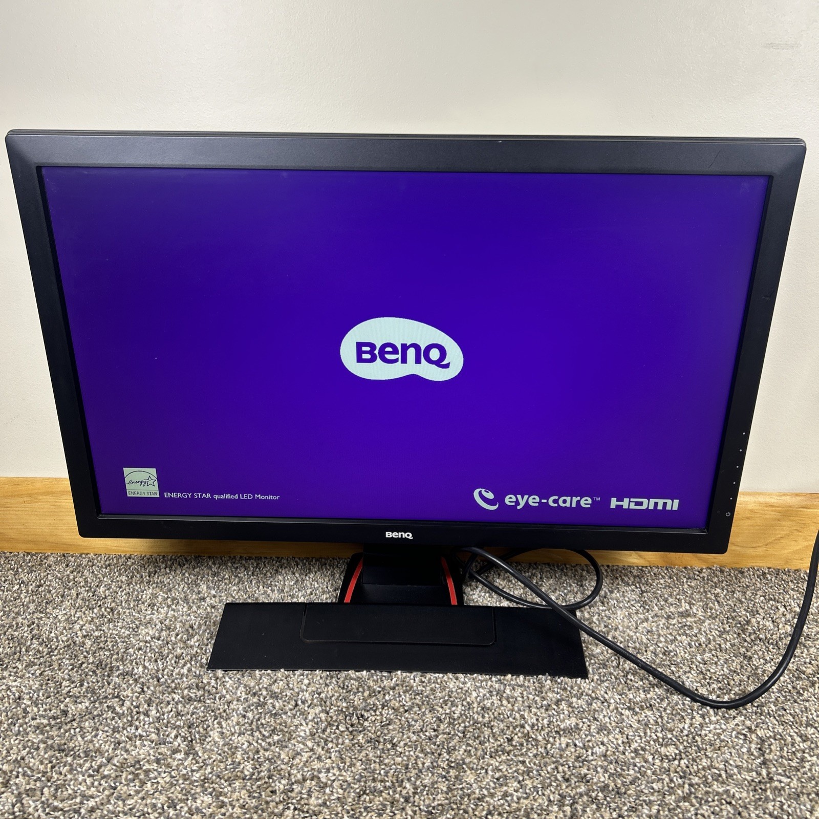 BenQ RL2455S 24" Gaming Monitor 1080p 1ms HDMI DVI VGA Tested Working