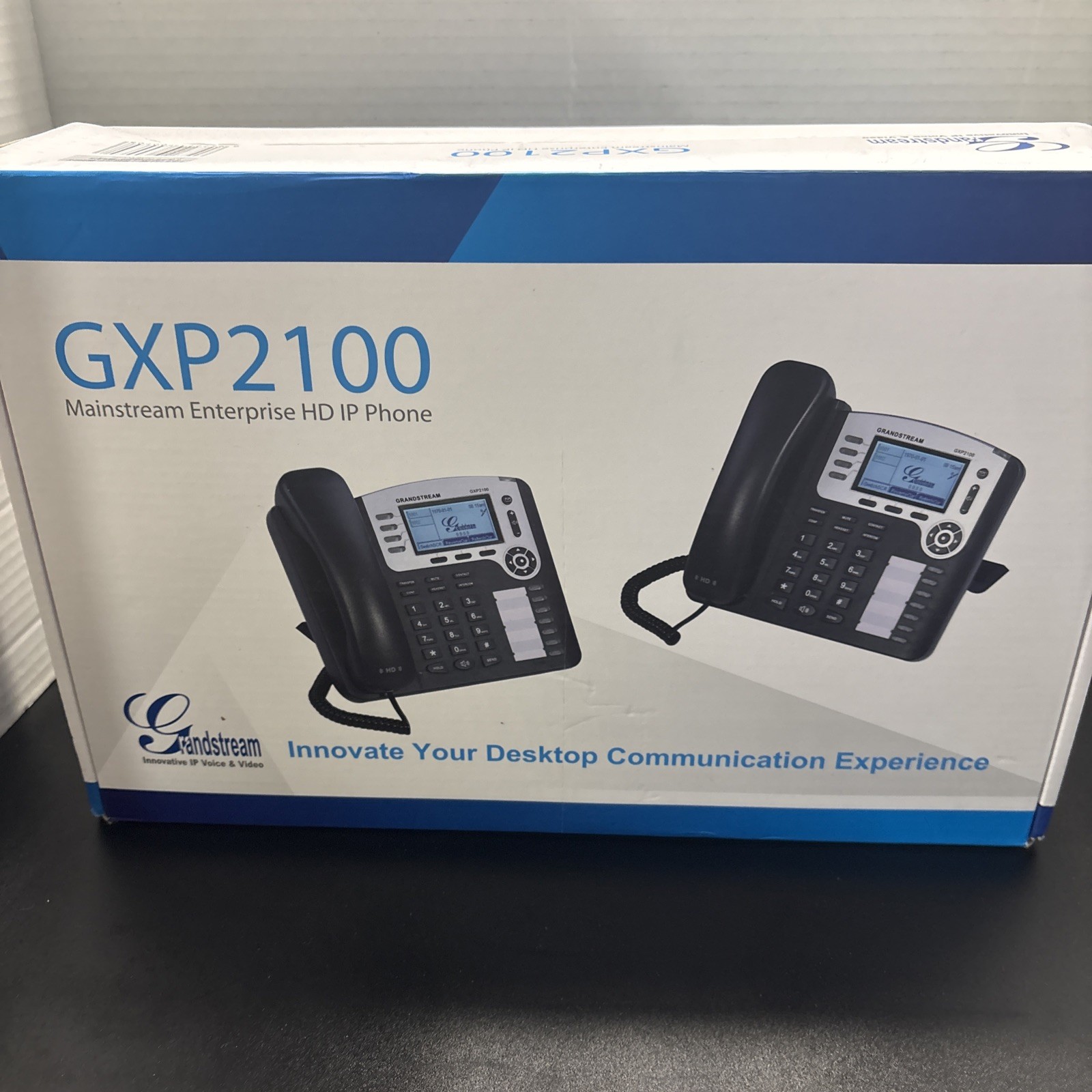 Grandstream GXP2100 HD Voice PoE Business Office Display IP Phone