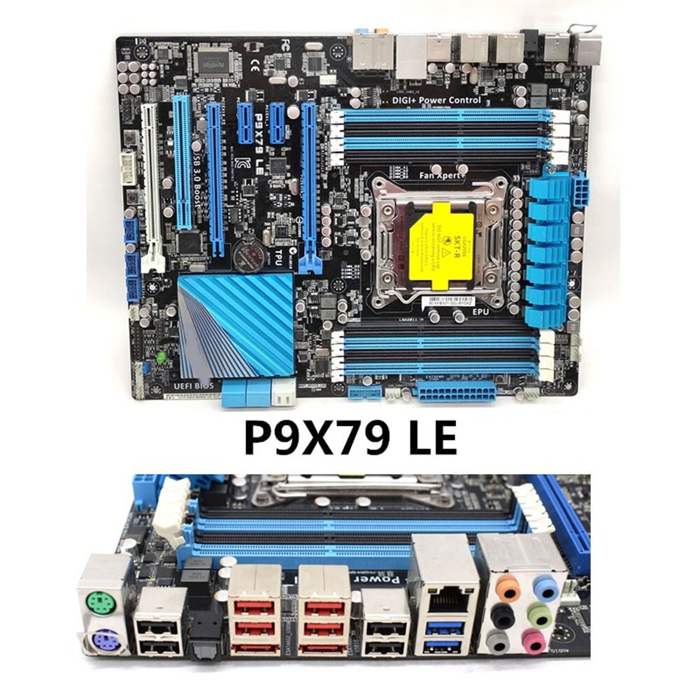 For ASUS P9X79 LE /PRO/WS/X79-DELUXE RAMPAGE IV FORMULA ATX Motherboard DDR3