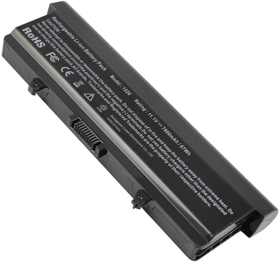 High Capacity Battery for Dell Inspiron 1545 1526 1525 PP41L PP29L Series Laptop
