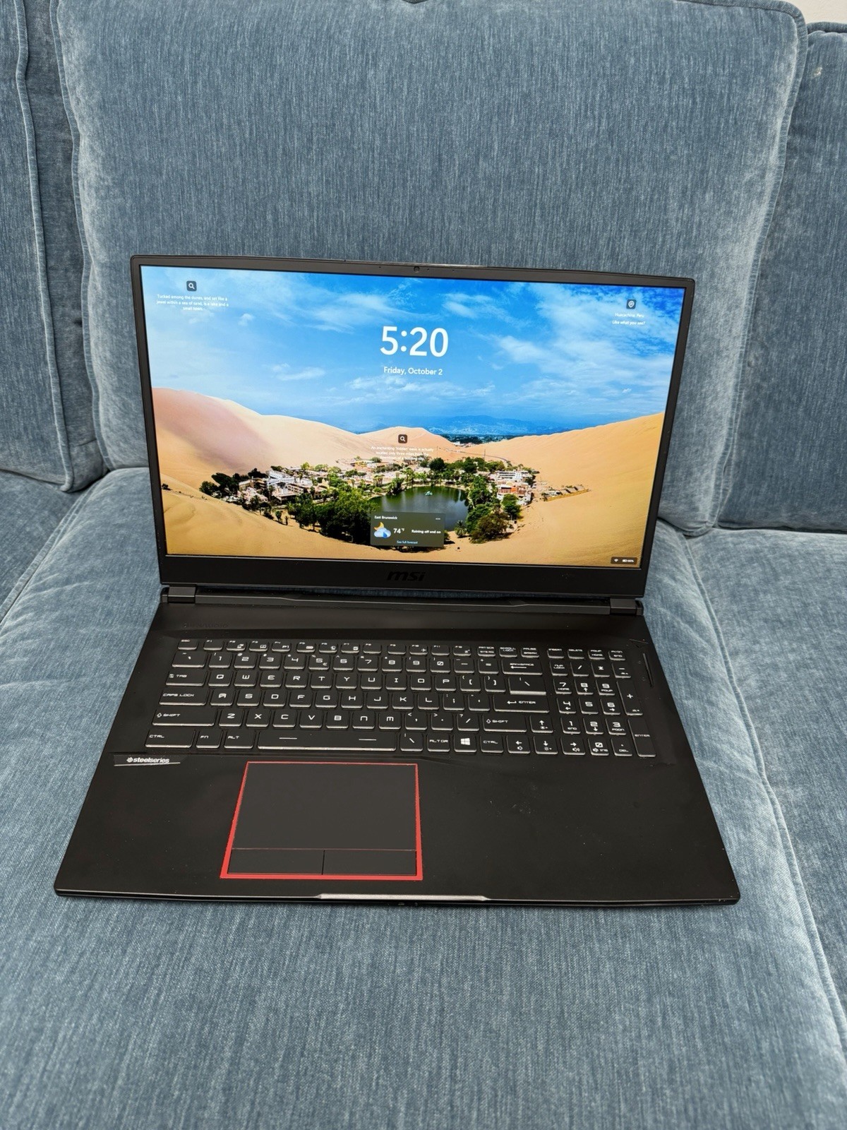 MSI GE75 Raider 10SE-482 17.3 inch (512GB,  Core i7 10th Gen., 2.7GHz, 16GB
